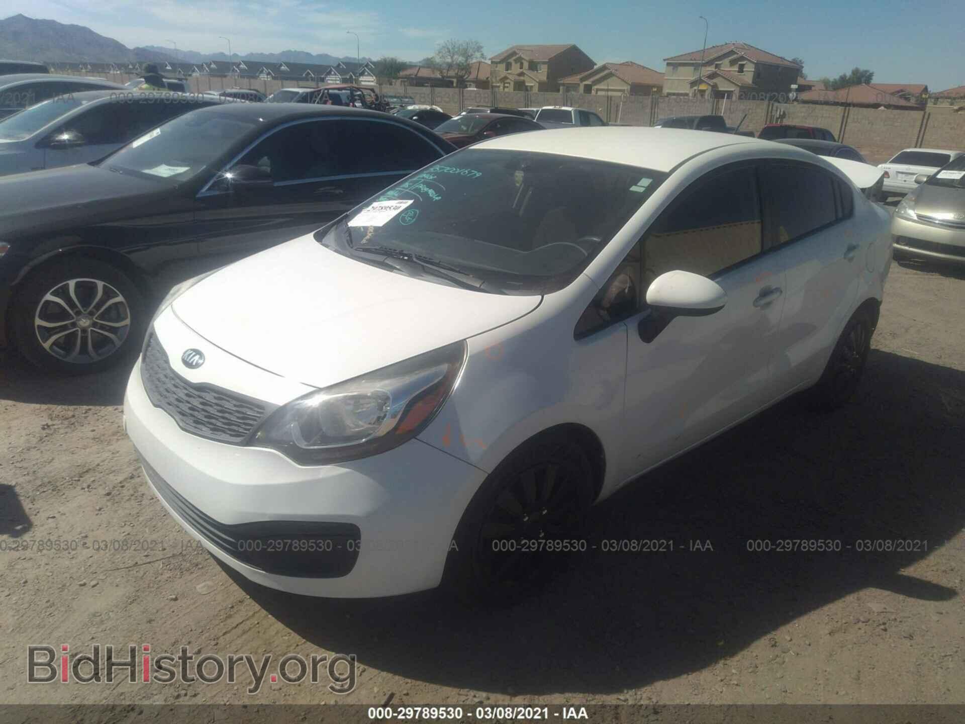 2015 KIA RIO - VIN: KNADM4A30F6458064 - Фото 2