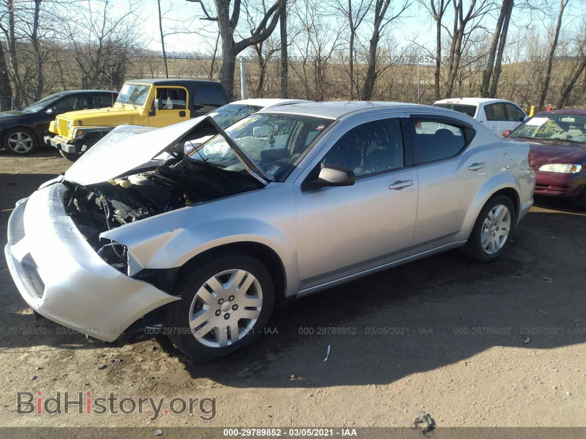 2012 DODGE AVENGER - VIN: 1C3CDZAB2CN220127 - Фото 2