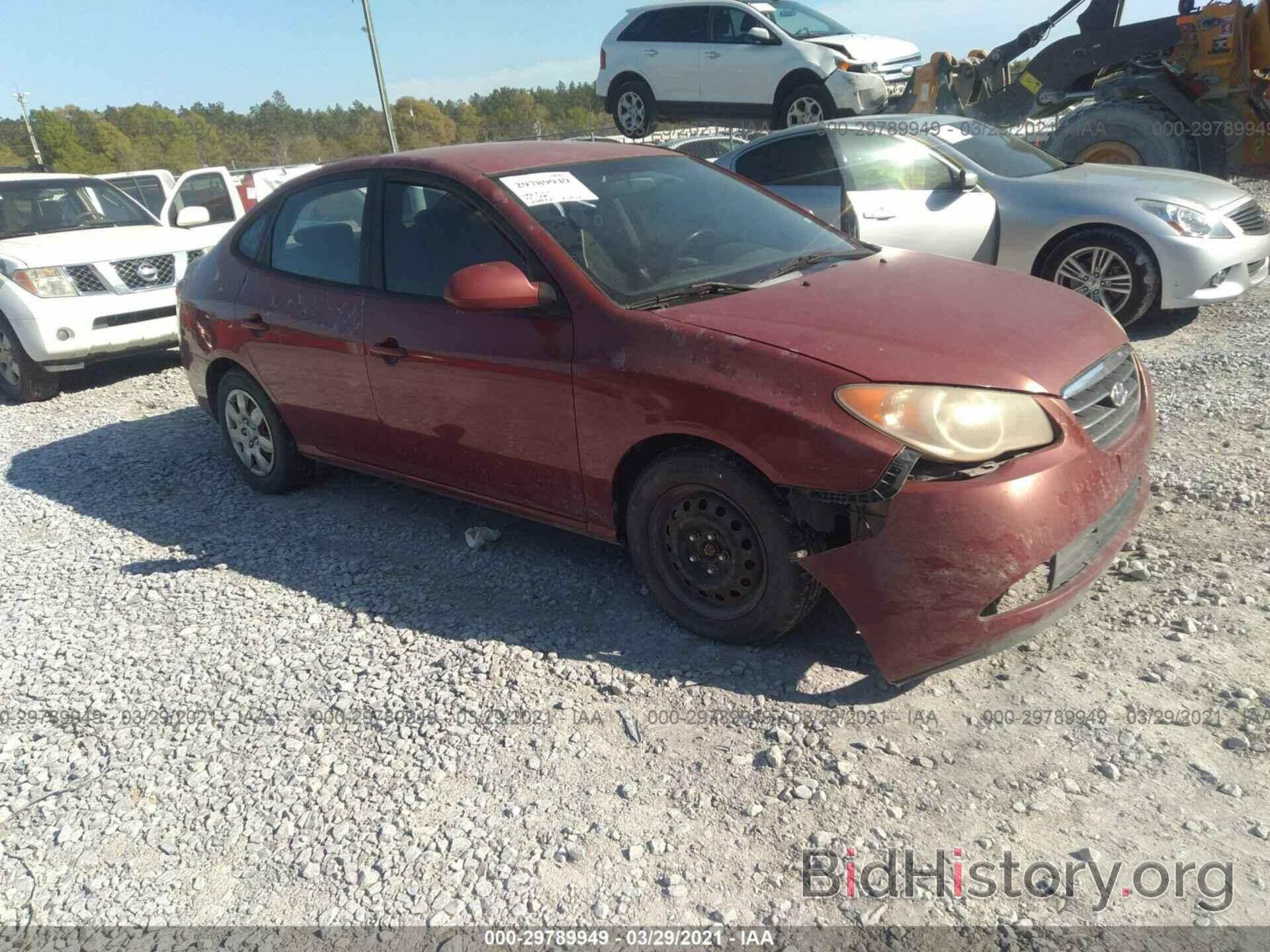 Photo KMHDU46D48U534755 - HYUNDAI ELANTRA 2008