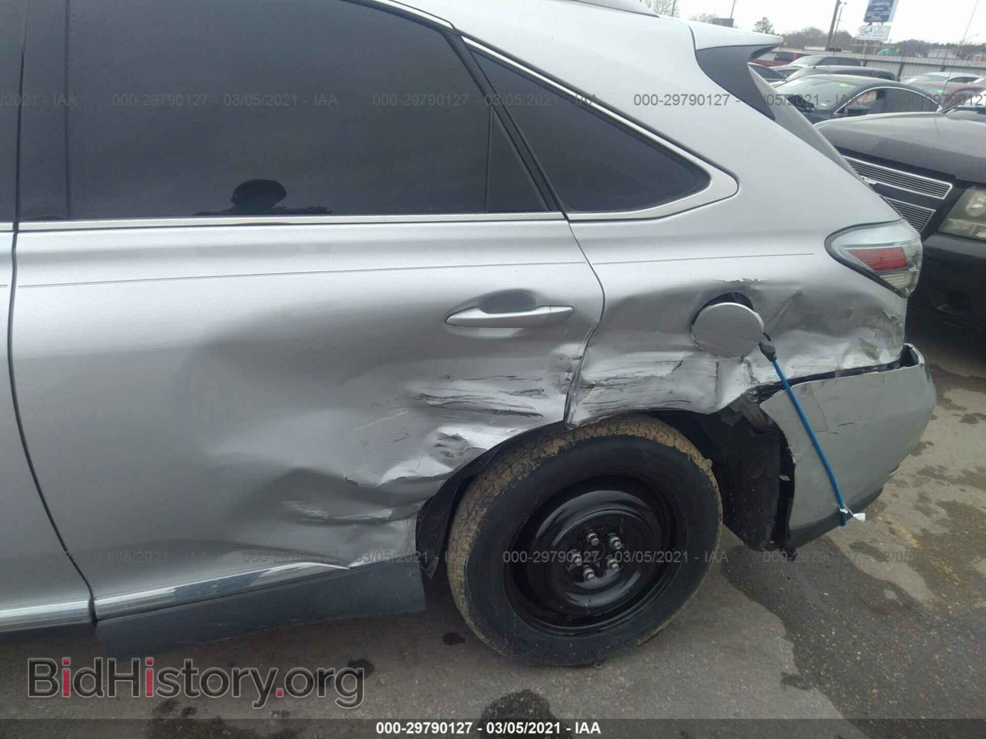 2012 LEXUS RX 350 - VIN: 2T2ZK1BA1CC085563 - Фото 6