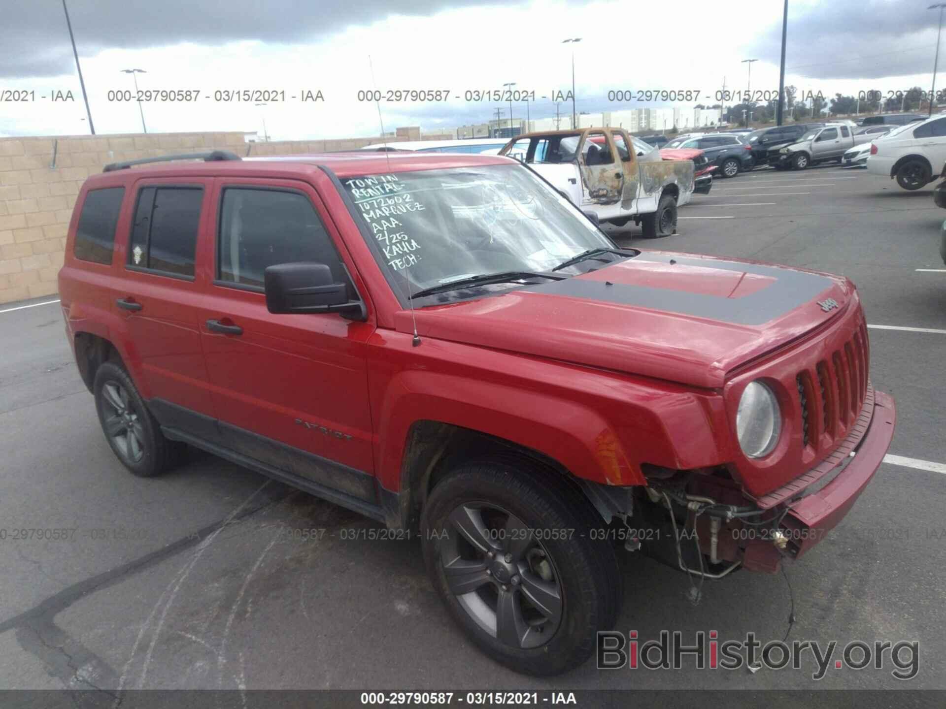 Photo 1C4NJPBA6GD678174 - JEEP PATRIOT 2016