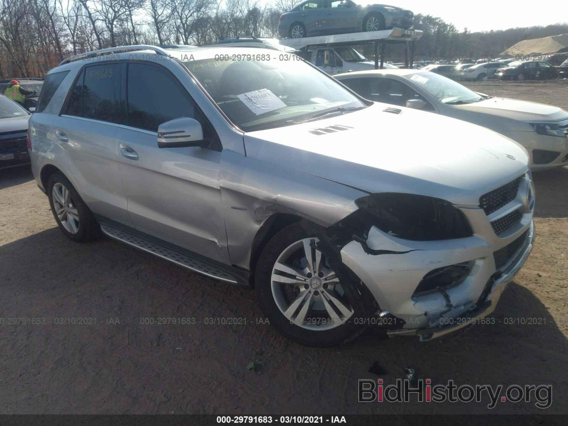 Photo 4JGDA5HB1CA036100 - MERCEDES-BENZ M-CLASS 2012