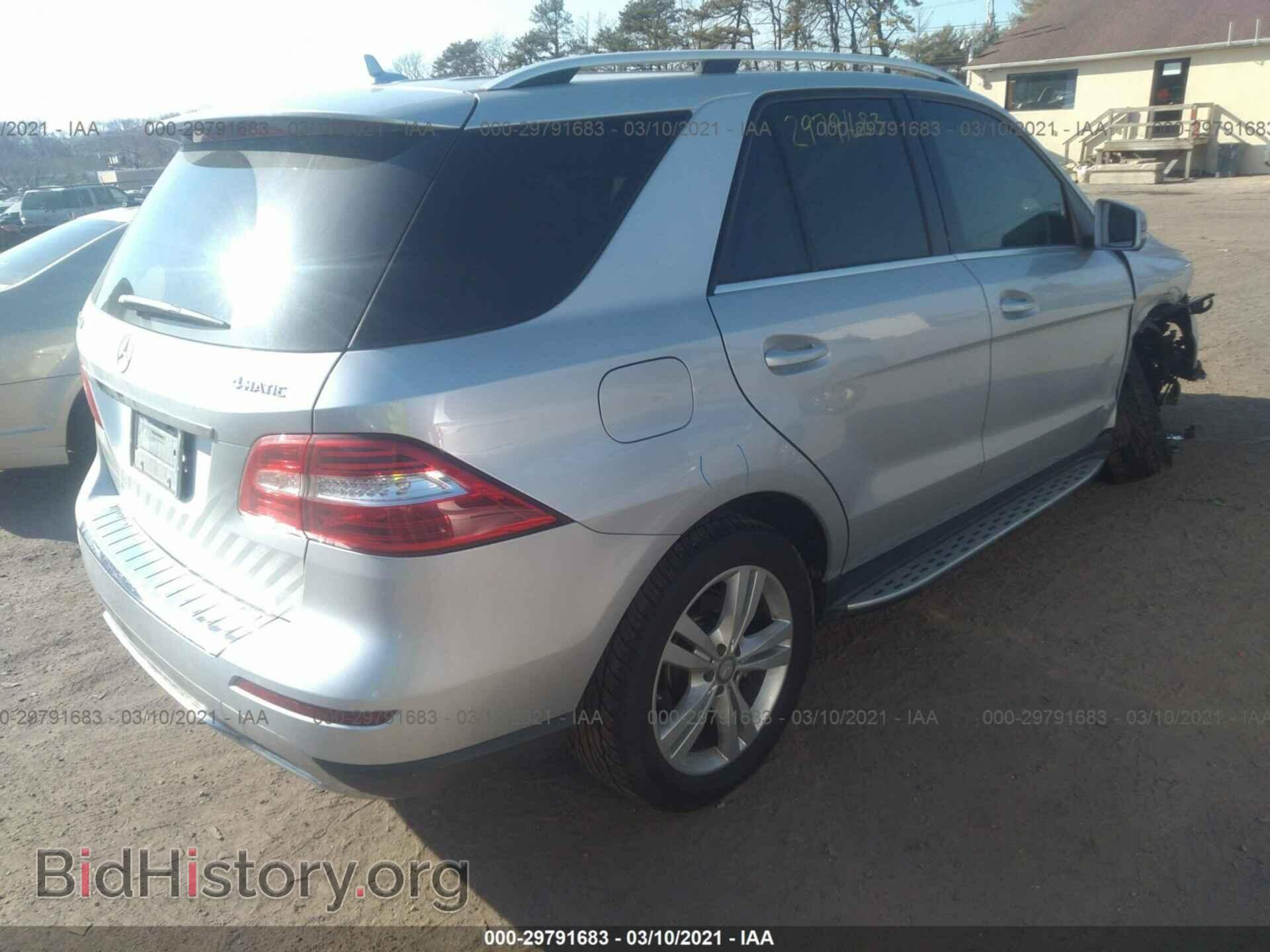 2012 MERCEDES-BENZ M-CLASS - VIN: 4JGDA5HB1CA036100 - Фото 4
