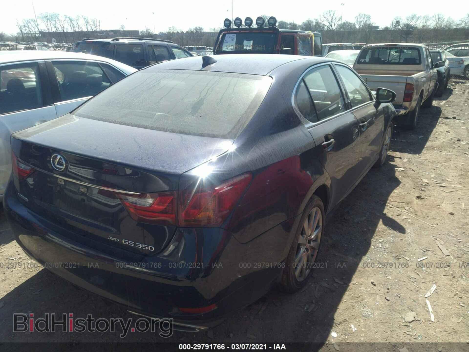 2015 LEXUS GS 350 - VIN: JTHCE1BL8FA006514 - Фото 4