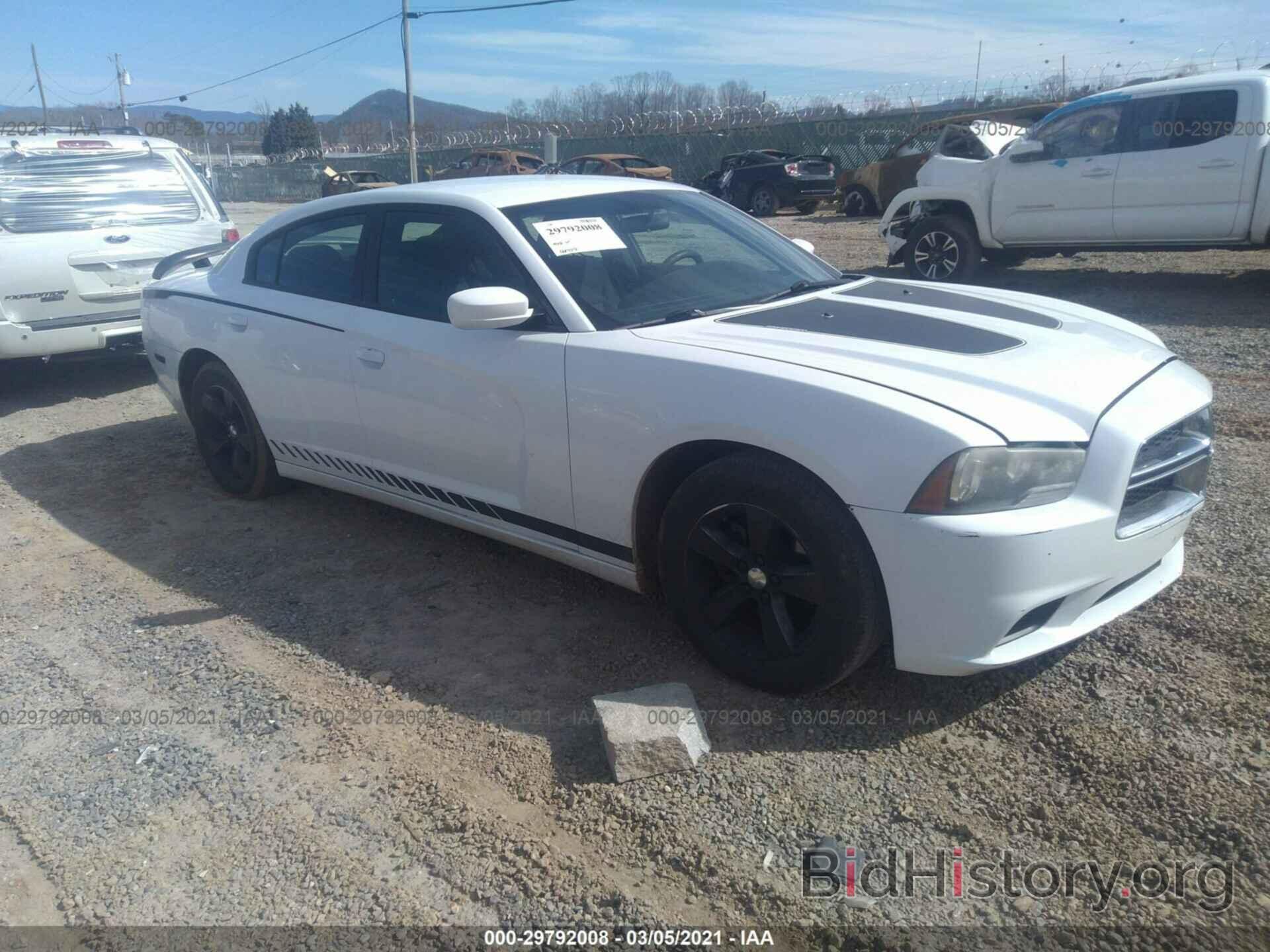 Photo 2C3CDXBG7CH218395 - DODGE CHARGER 2012