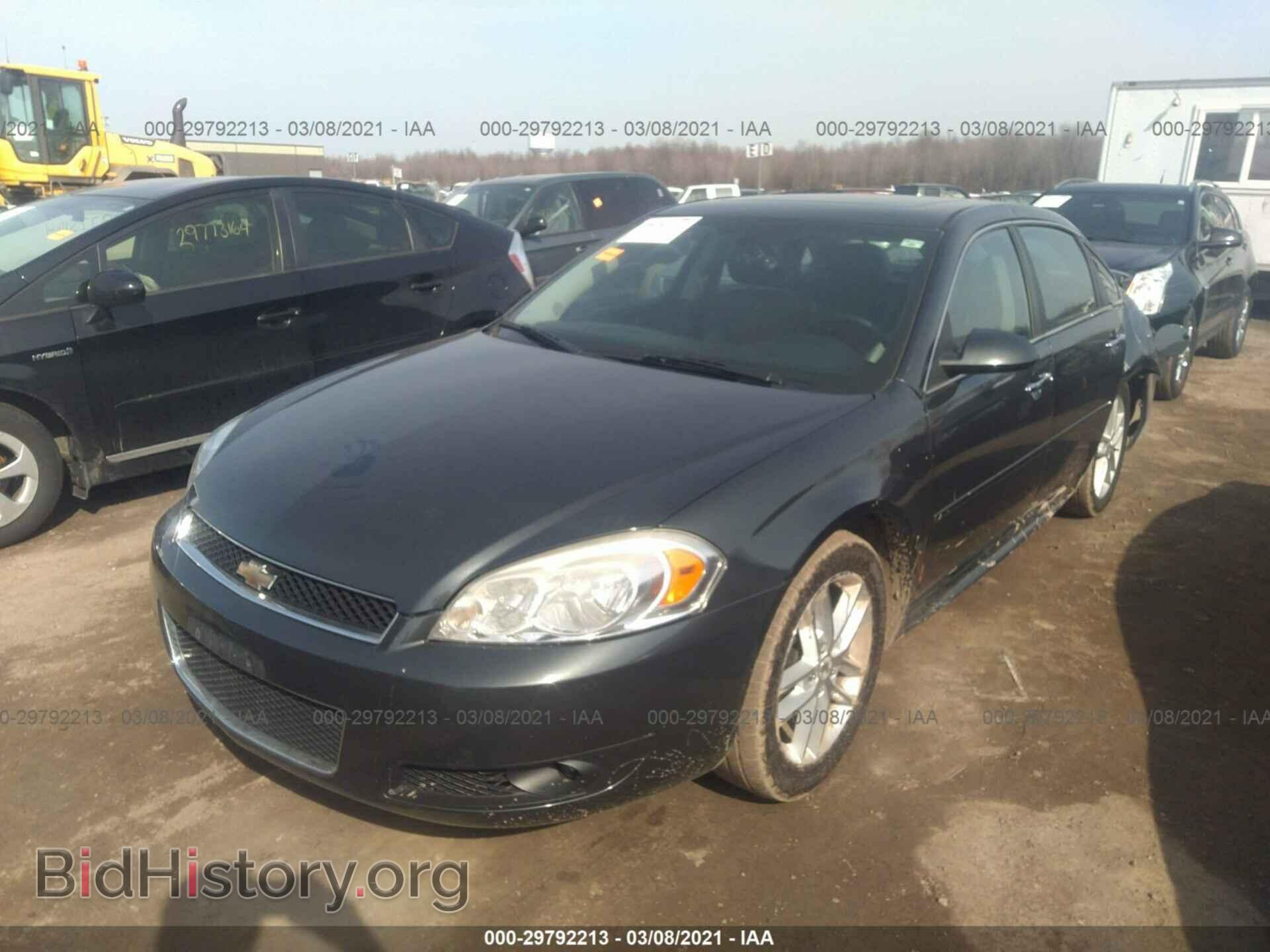 2013 CHEVROLET IMPALA - VIN: 2G1WC5E32D1200544 - Фото 2