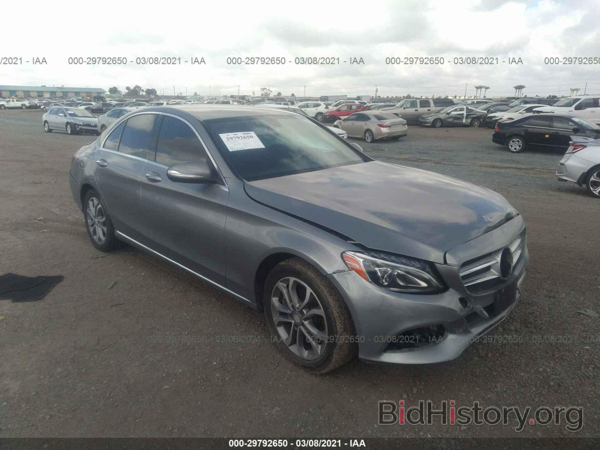 Photo 55SWF4JB4FU054989 - MERCEDES-BENZ C-CLASS 2015