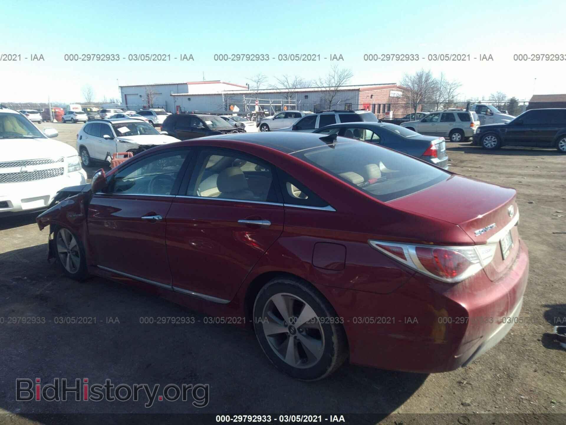2012 HYUNDAI SONATA - VIN: KMHEC4A43CA060645 - Фото 3