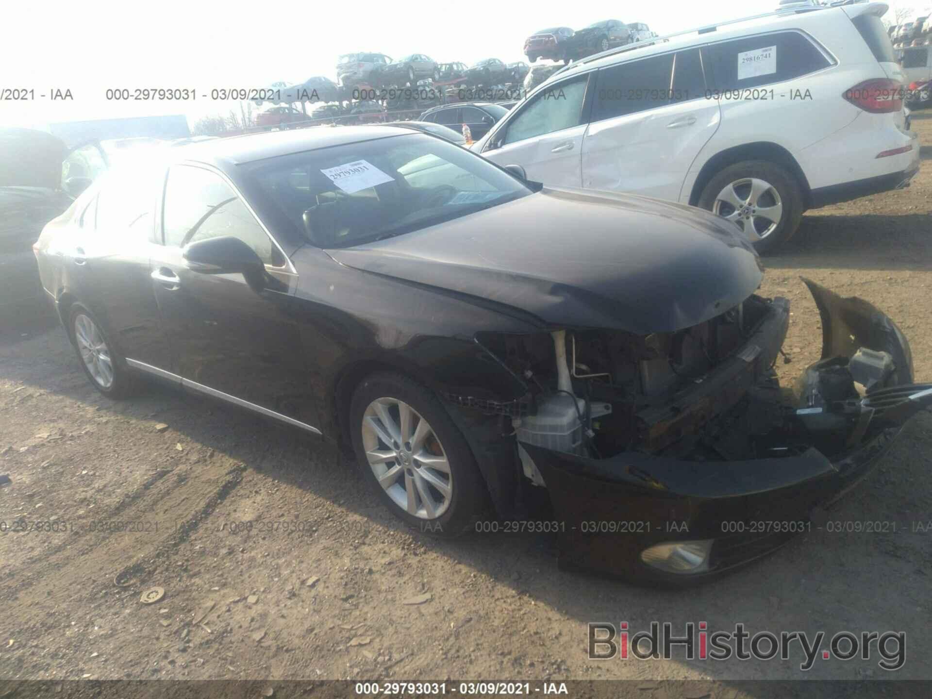 Photo JTHBK1EG4B2465952 - LEXUS ES 350 2011