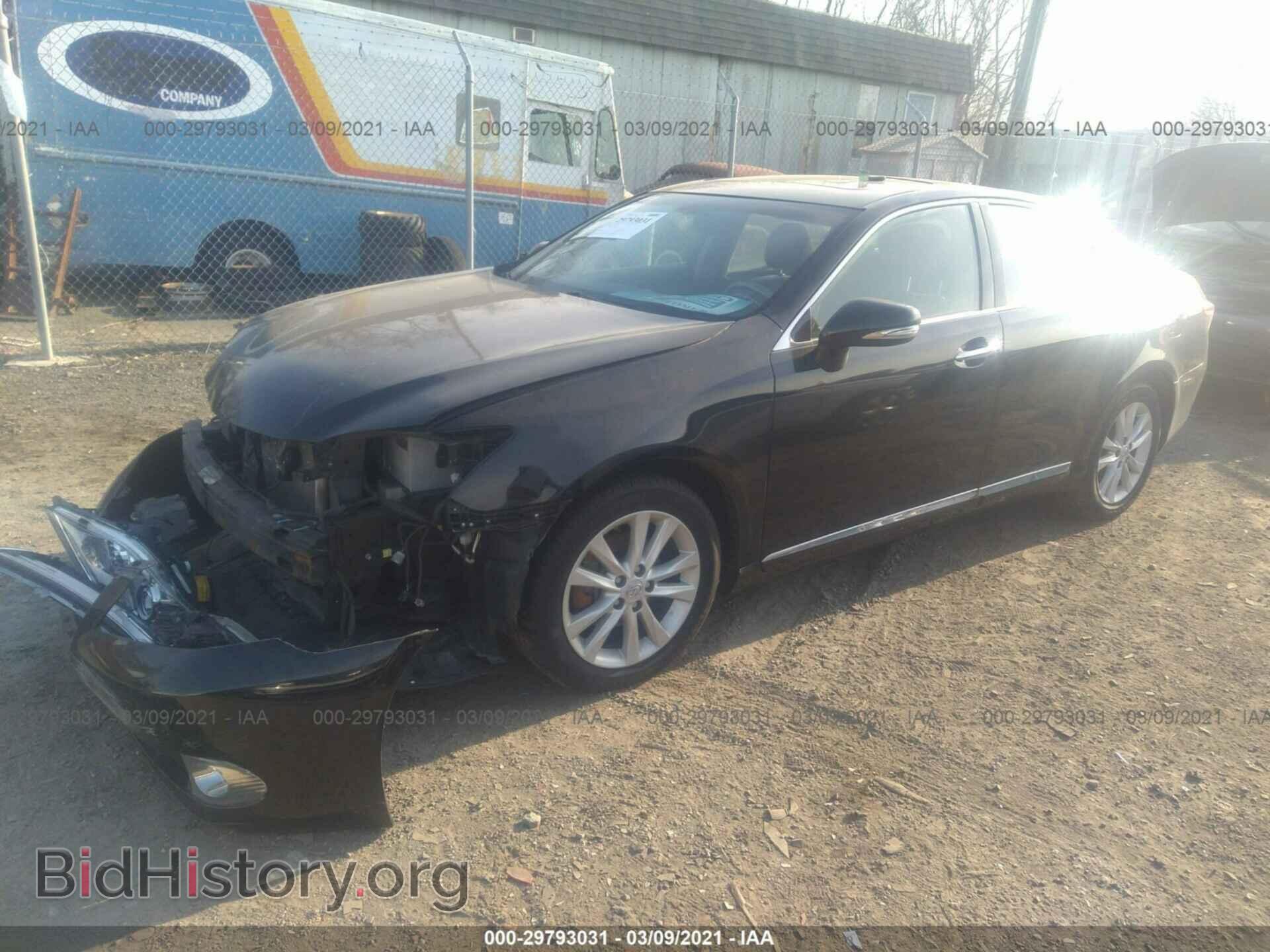 2011 LEXUS ES 350 - VIN: JTHBK1EG4B2465952 - Фото 2
