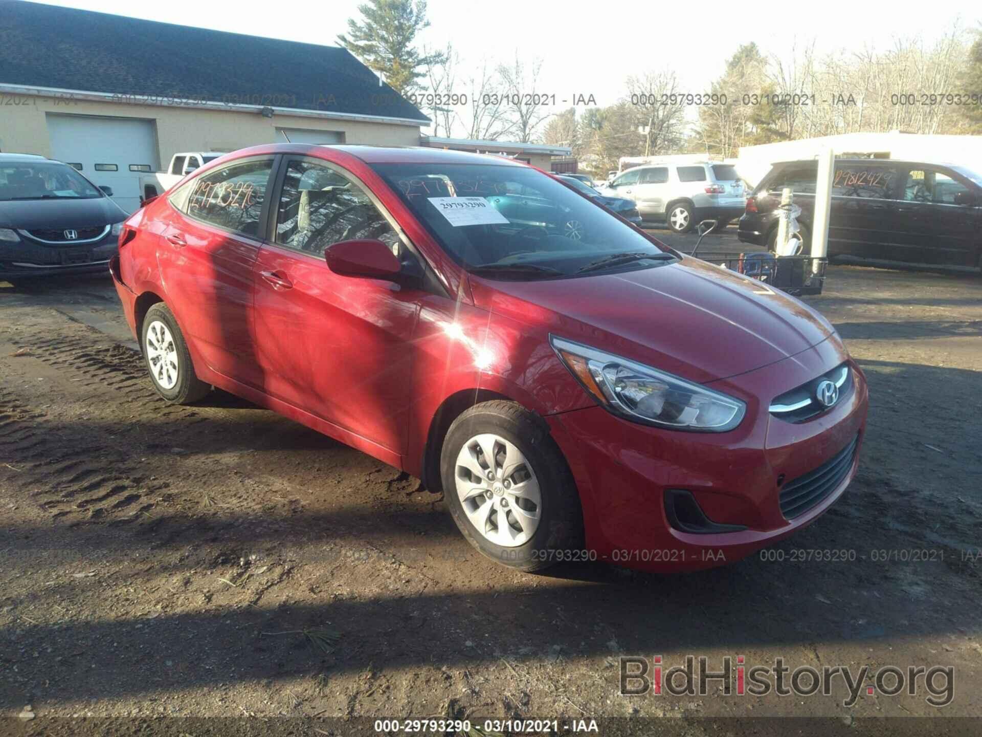 Photo KMHCT4AE7GU079218 - HYUNDAI ACCENT 2016