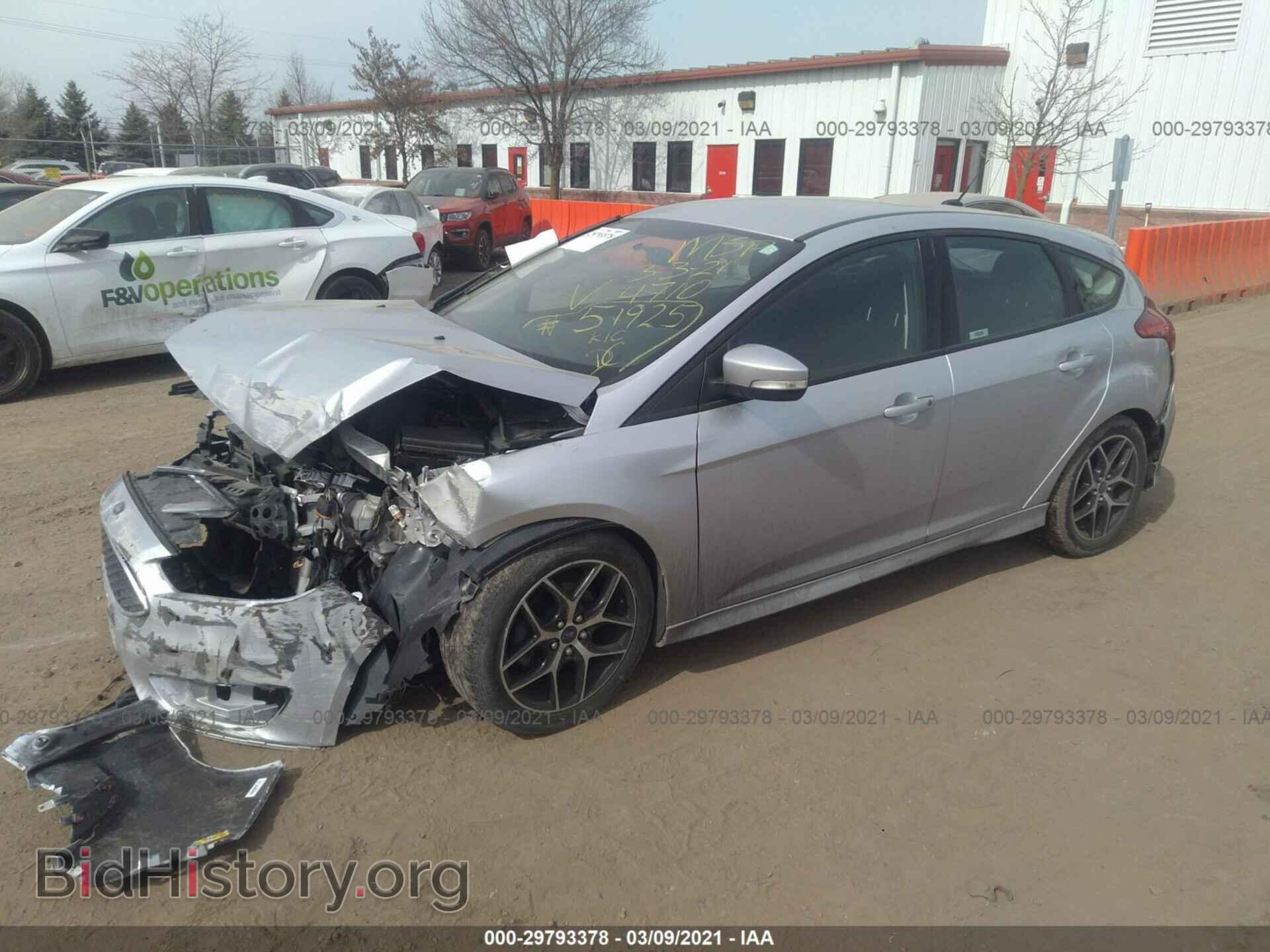 2015 FORD FOCUS - VIN: 1FADP3K22FL254710 - Фото 2