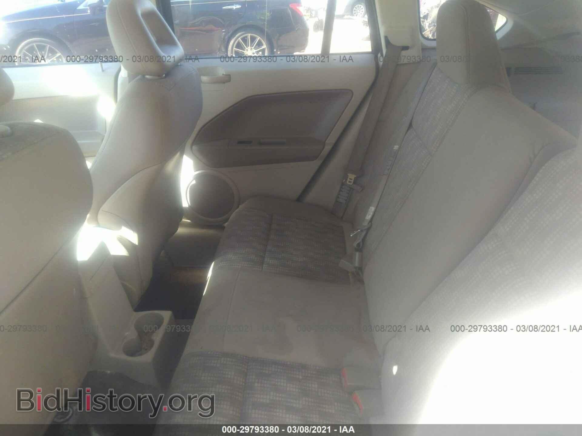 2007 DODGE CALIBER - VIN: 1B3HB48B17D375314 - Photo 8