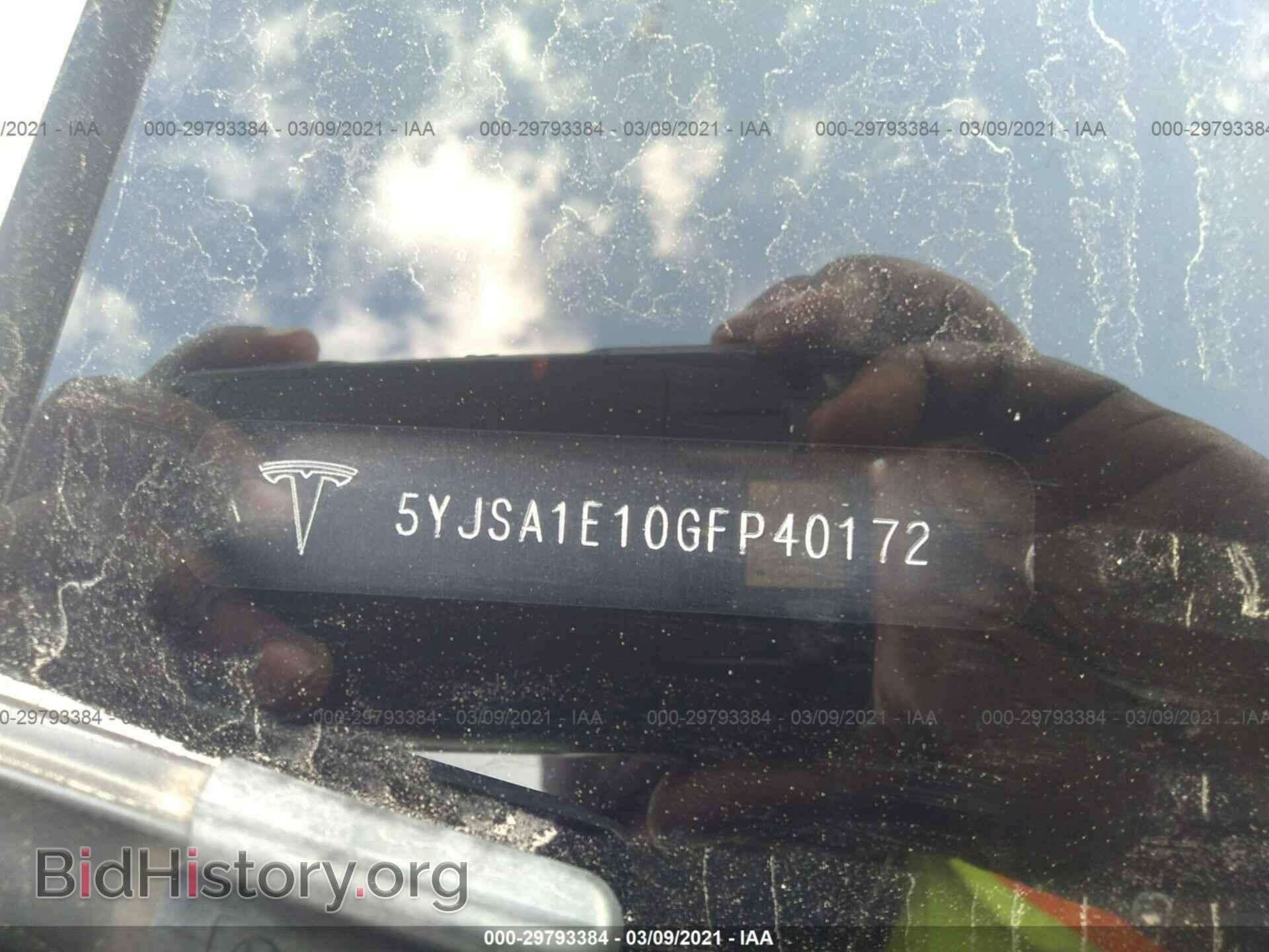 2016 TESLA MODEL S - VIN: 5YJSA1E10GFP40172 - Photo 9
