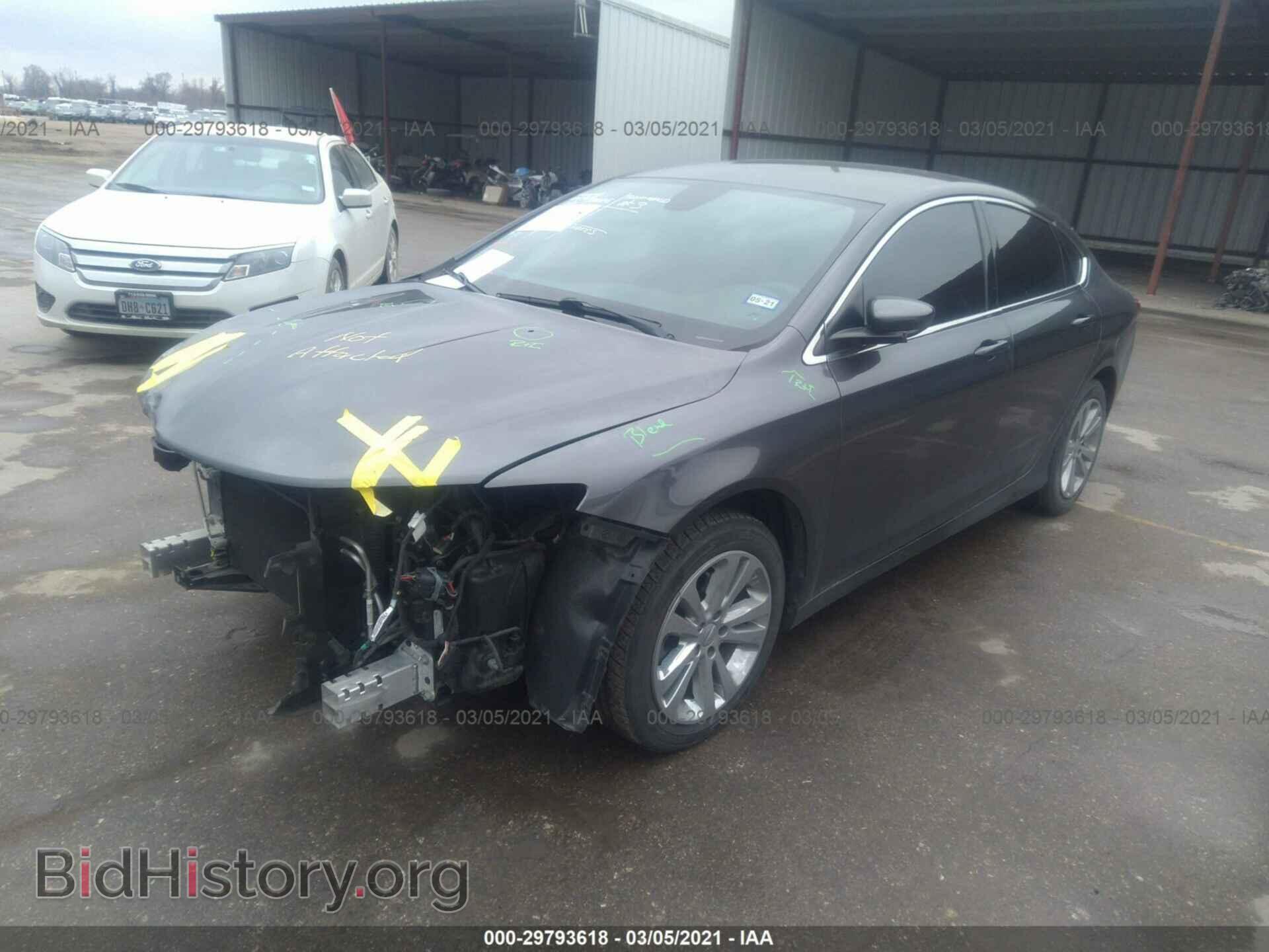 2016 CHRYSLER 200 - VIN: 1C3CCCAB8GN169044 - Фото 2