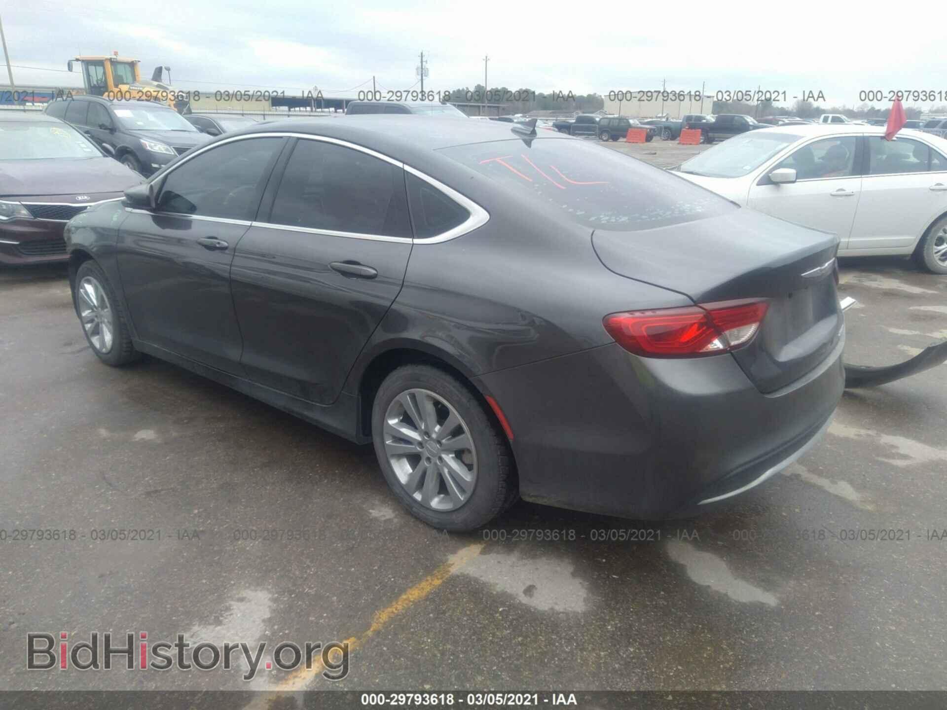 2016 CHRYSLER 200 - VIN: 1C3CCCAB8GN169044 - Фото 3