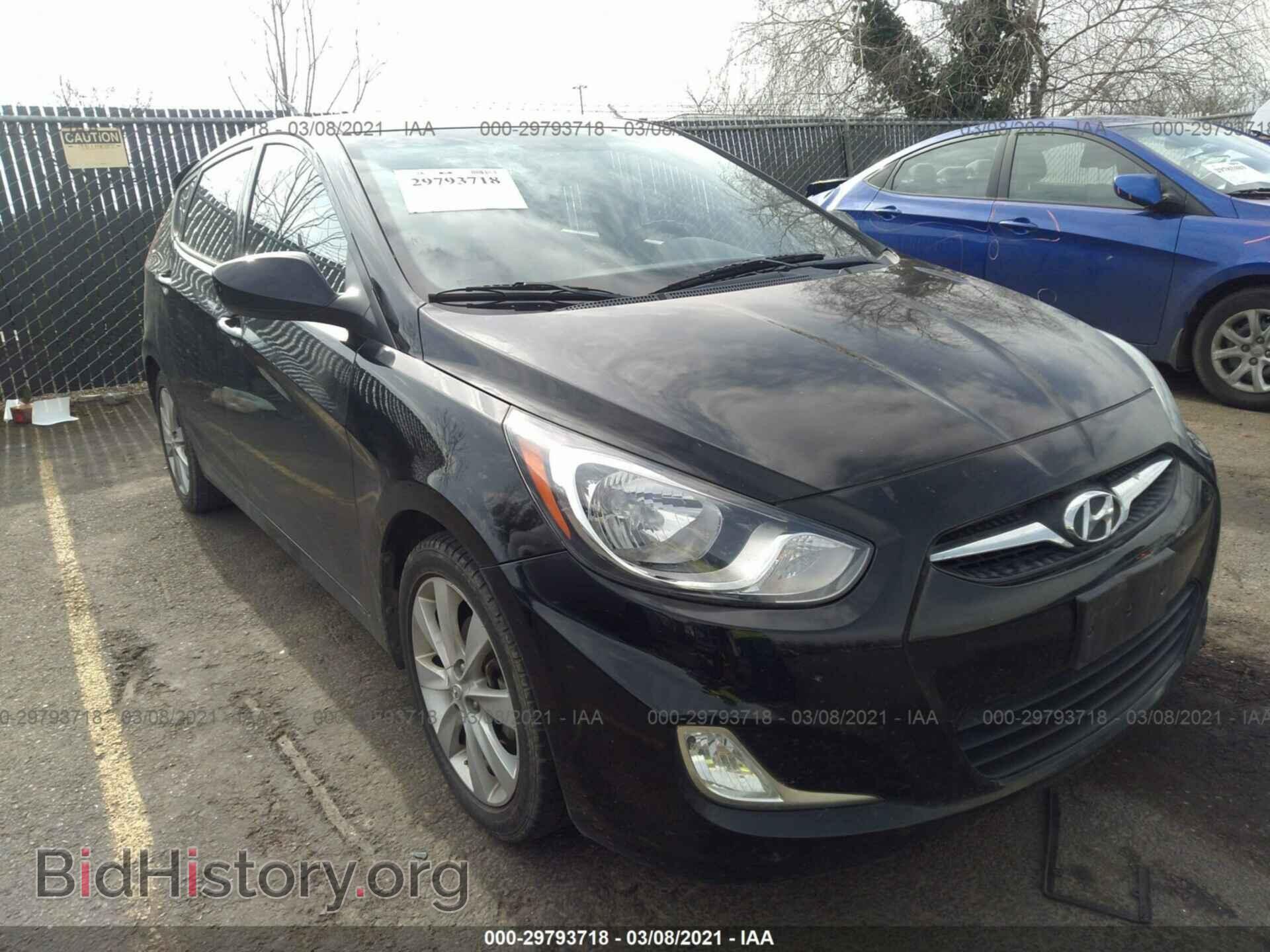 Photo KMHCU5AE1CU024924 - HYUNDAI ACCENT 2012