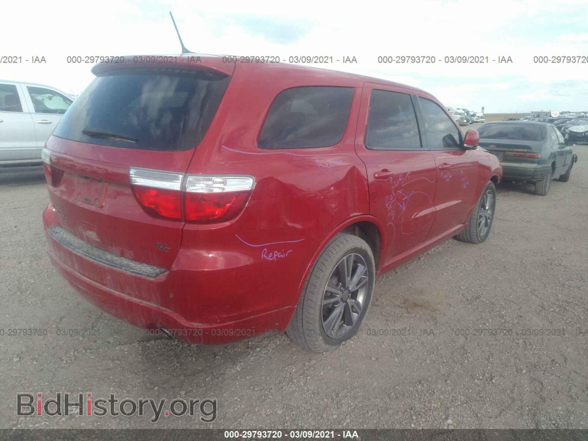 2013 DODGE DURANGO - VIN: 1C4SDJCT4DC699789 - Фото 4