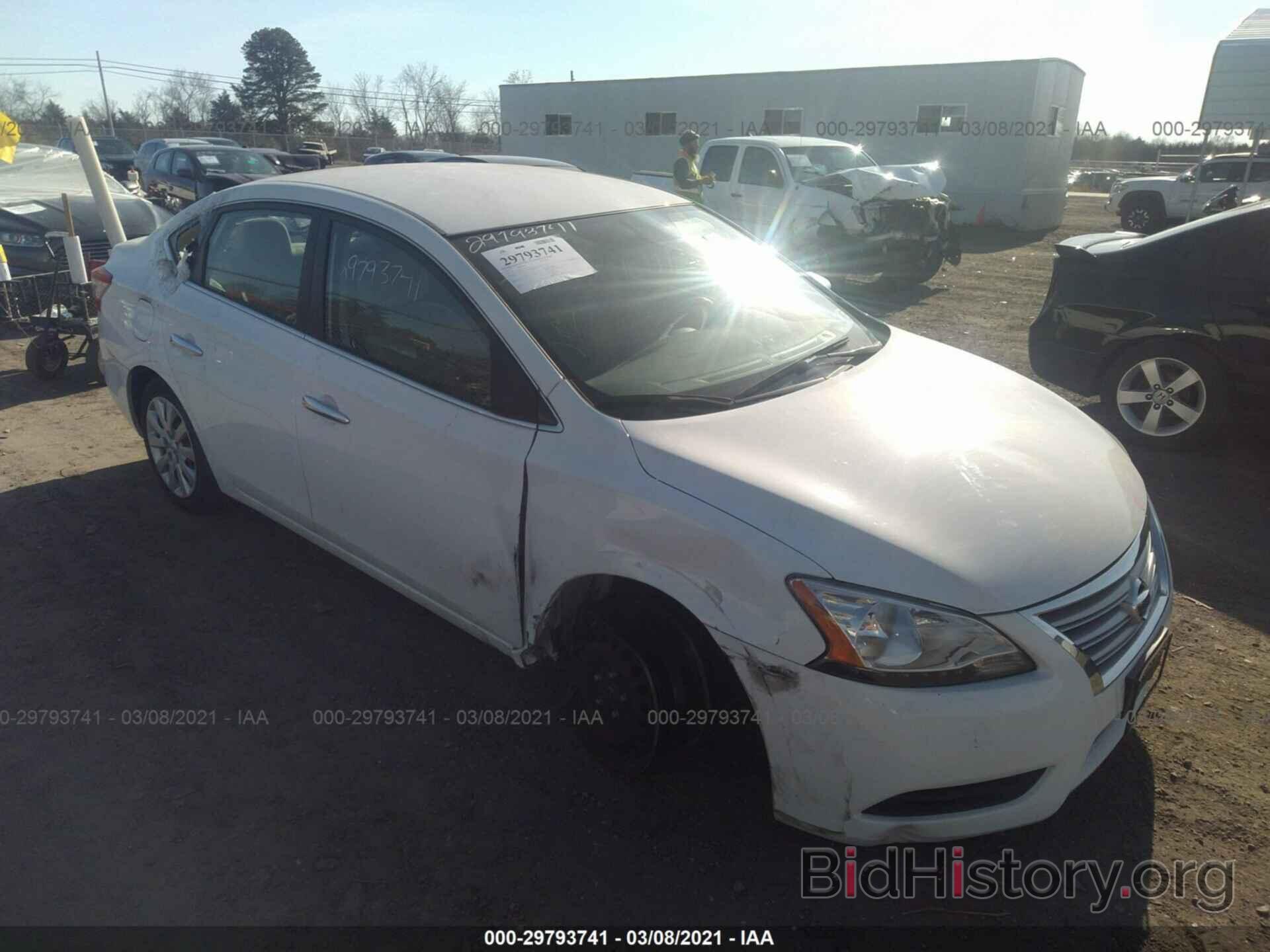 Photo 3N1AB7AP3FY343504 - NISSAN SENTRA 2015