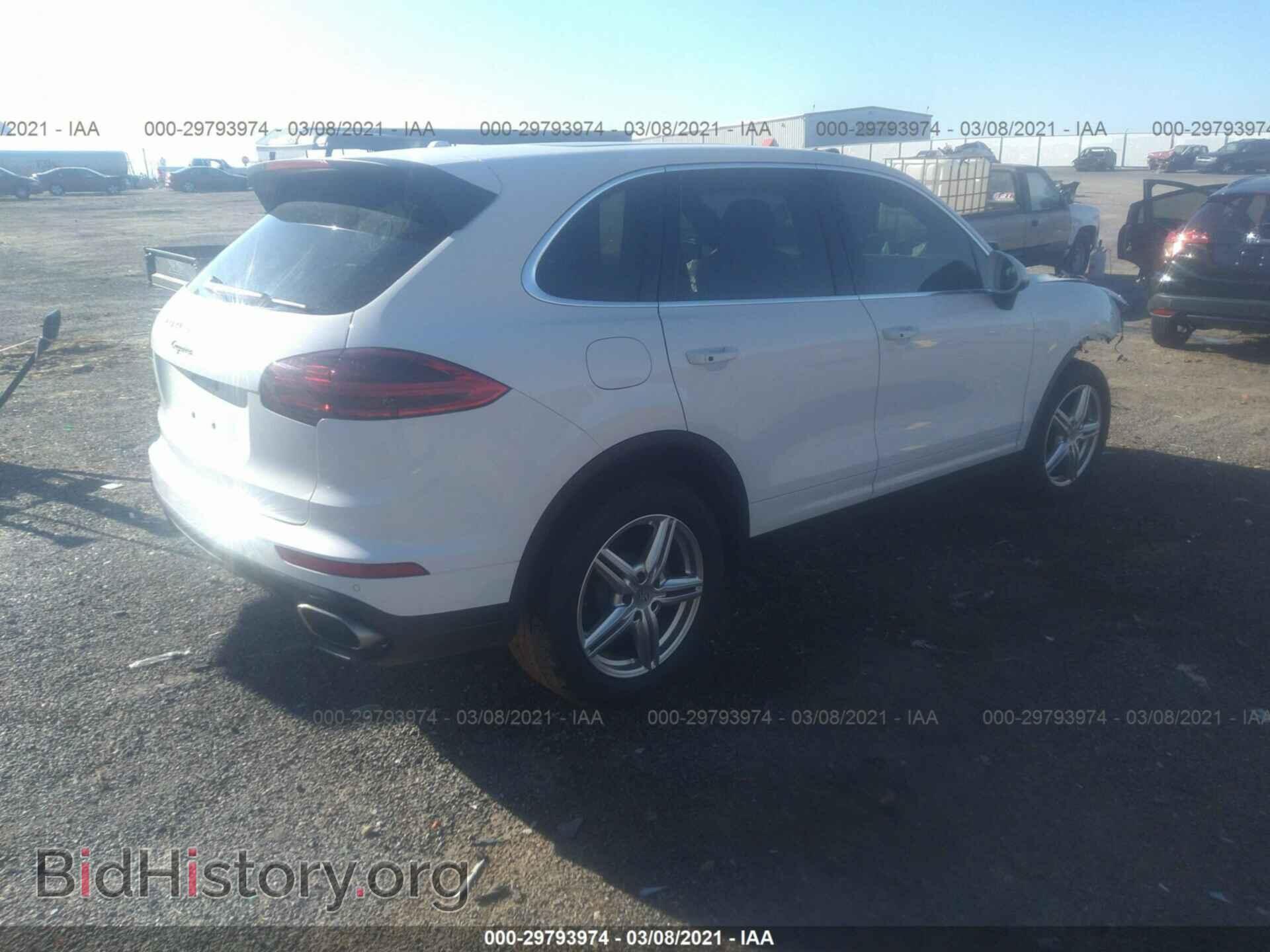 2016 PORSCHE CAYENNE - VIN: WP1AA2A20GKA37480 - Фото 4