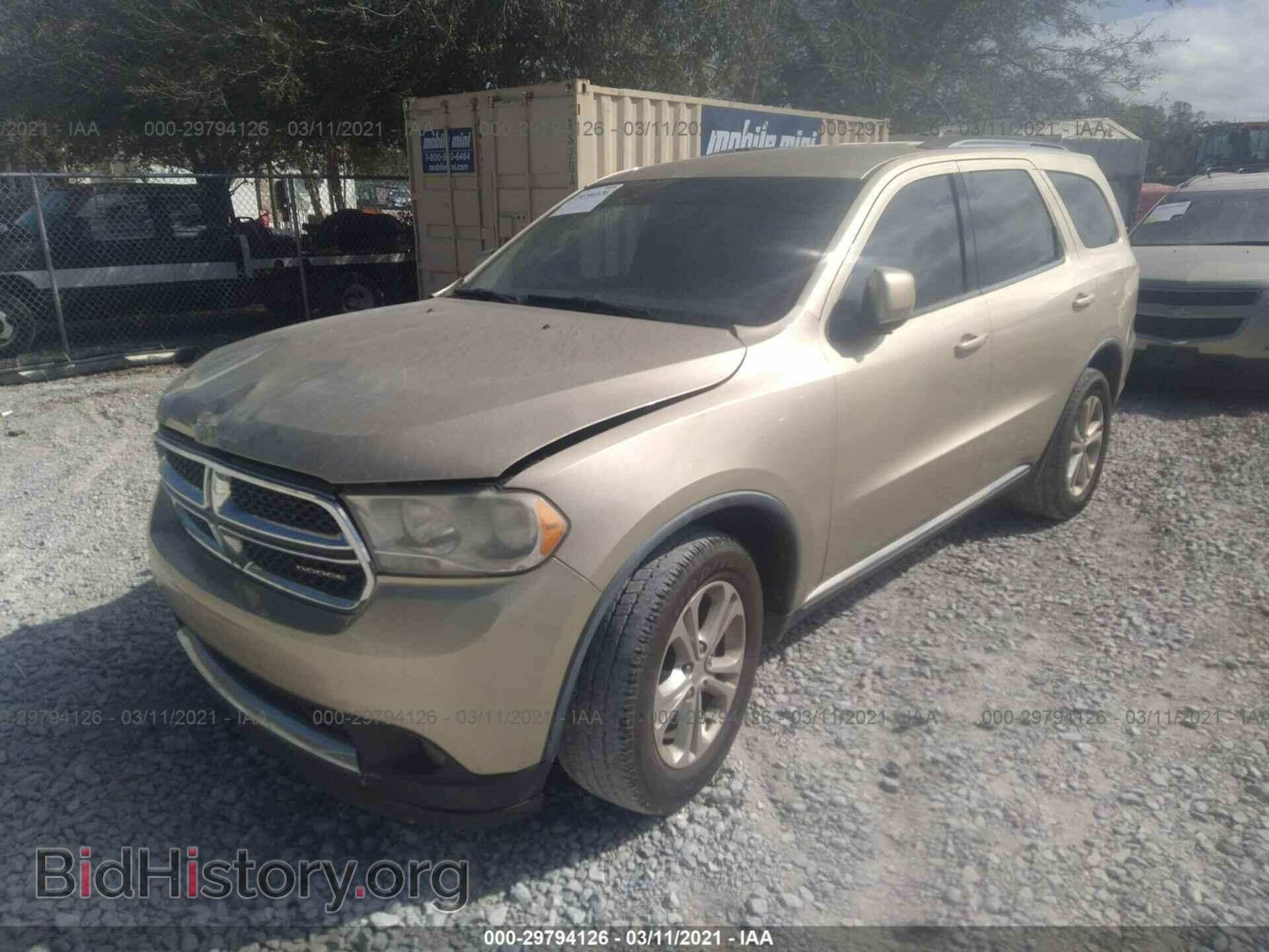 2012 DODGE DURANGO - VIN: 1C4RDHAG9CC110618 - Photo 2