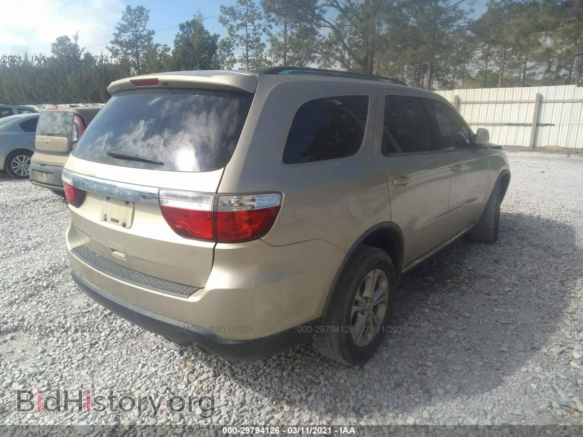 2012 DODGE DURANGO - VIN: 1C4RDHAG9CC110618 - Photo 4