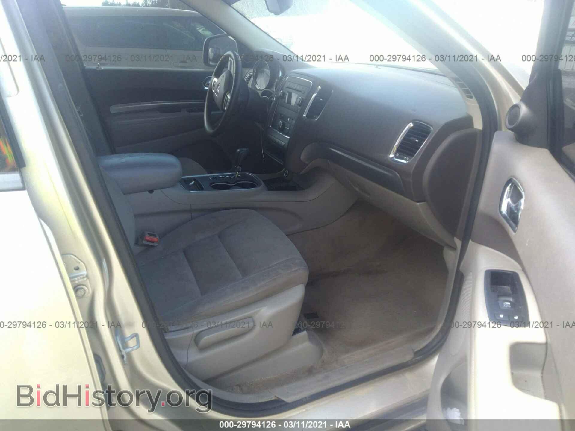 2012 DODGE DURANGO - VIN: 1C4RDHAG9CC110618 - Photo 5