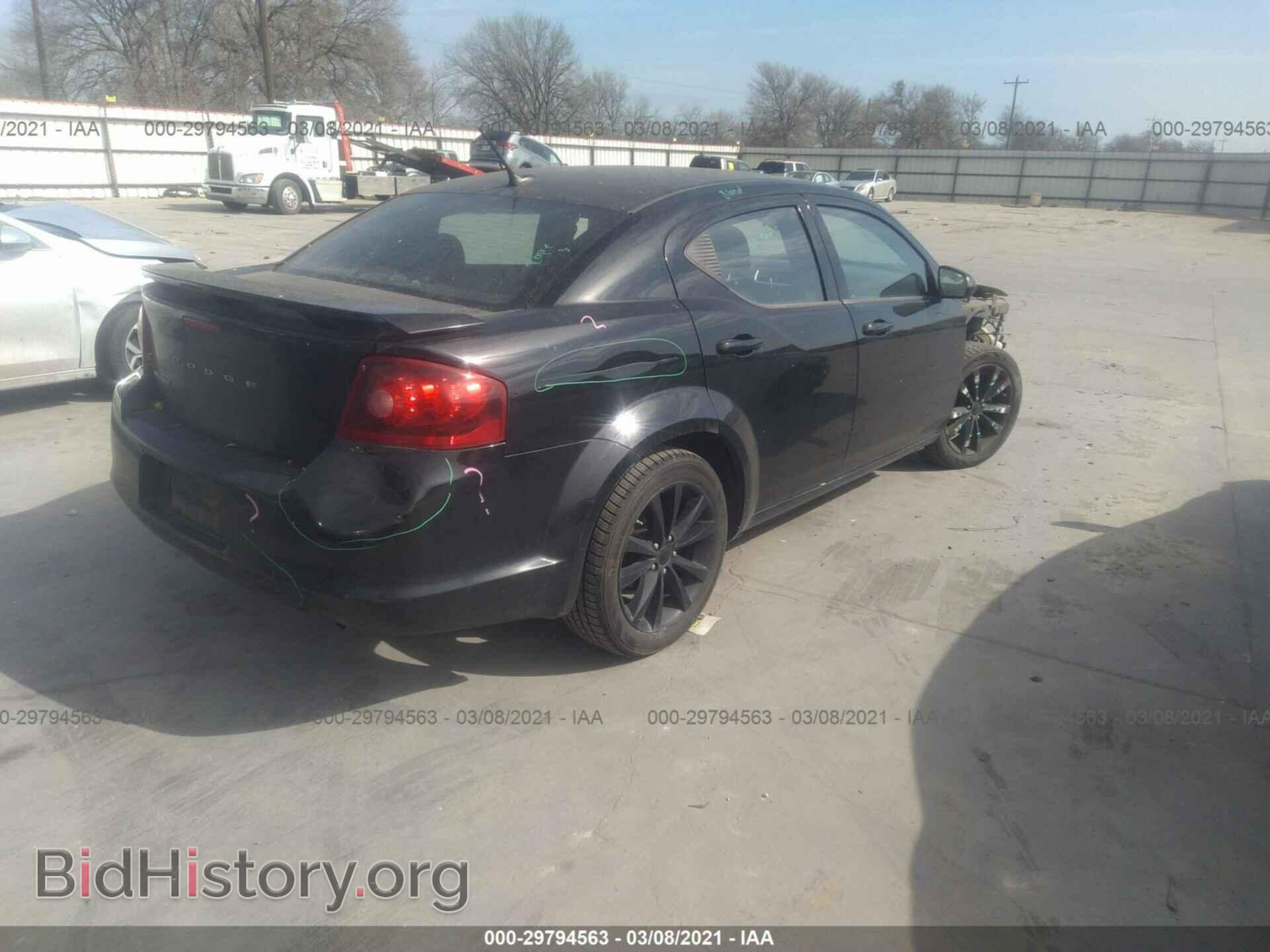 2013 DODGE AVENGER - VIN: 1C3CDZCB0DN620685 - Photo 4