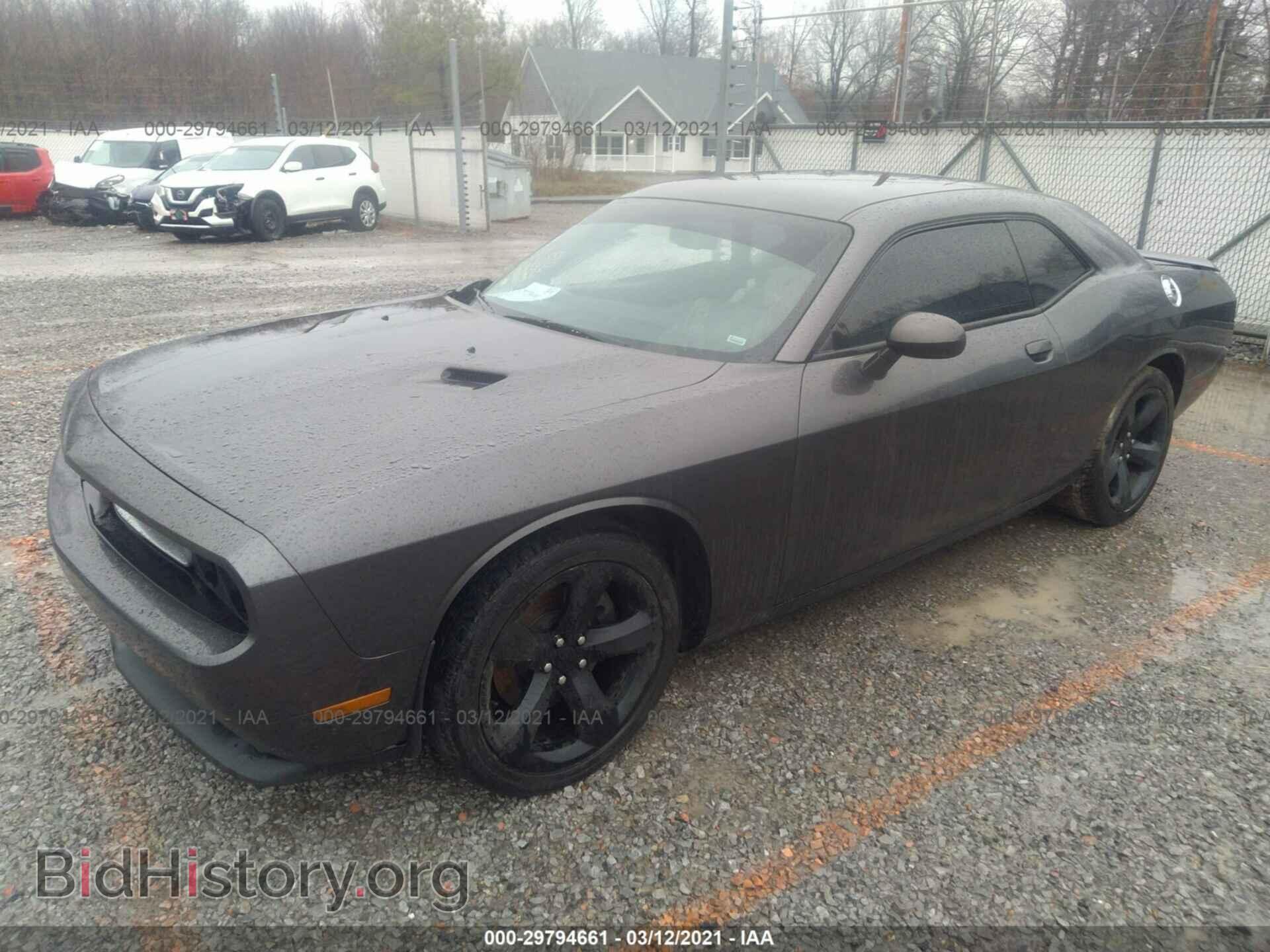 2014 DODGE CHALLENGER - VIN: 2C3CDYAG2EH110843 - Фото 2