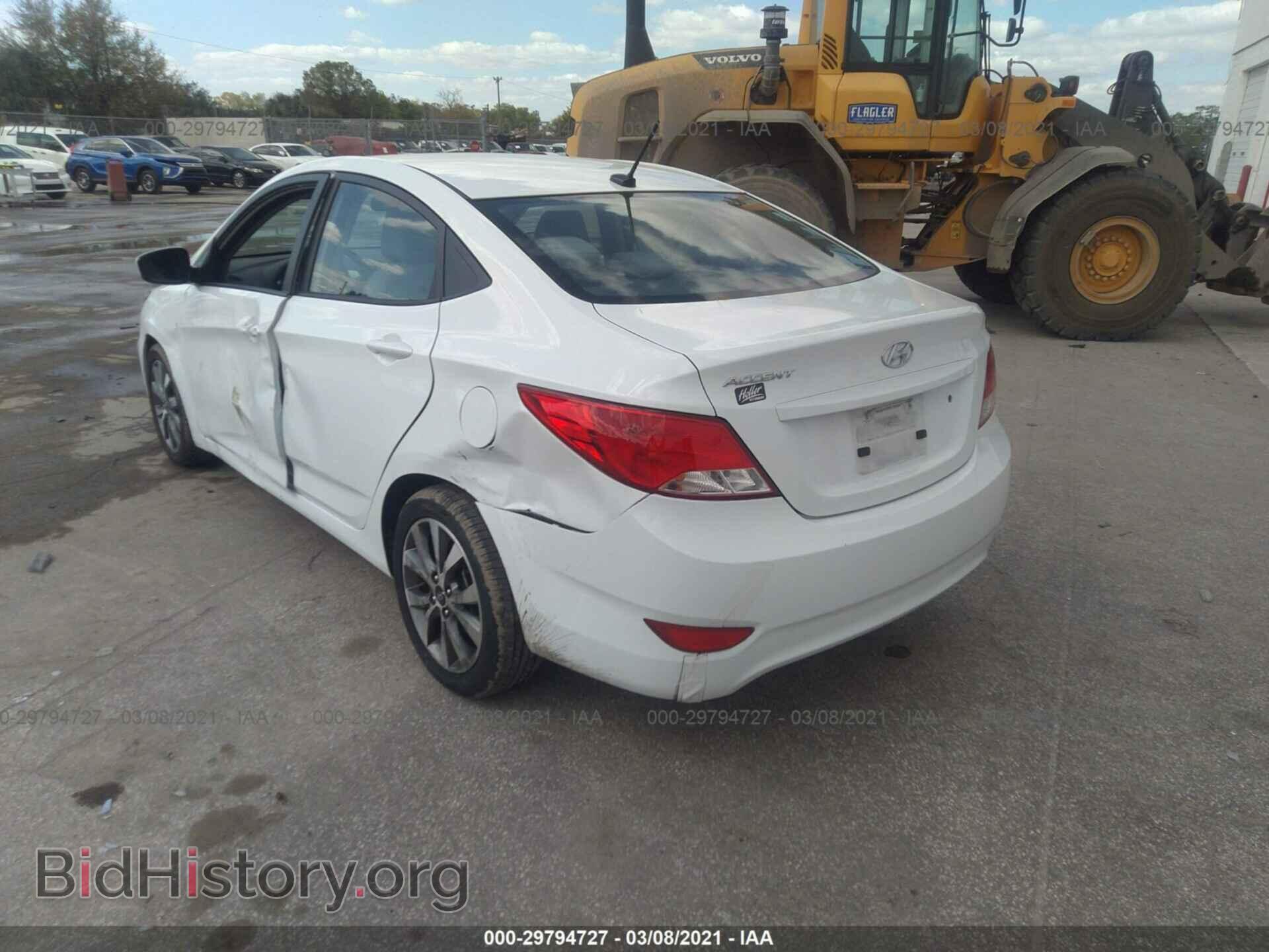 2017 HYUNDAI ACCENT - VIN: KMHCT4AE4HU319391 - Фото 3