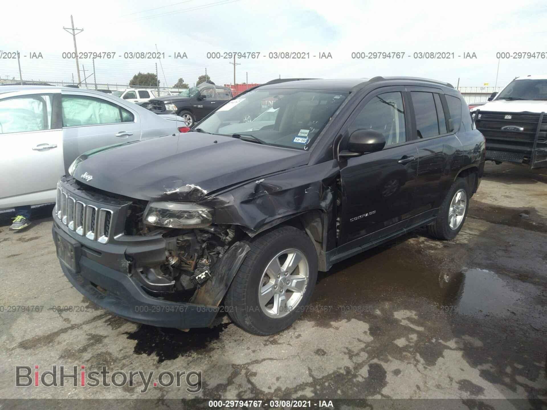 2015 JEEP COMPASS - VIN: 1C4NJCBA3FD198200 - Фото 2