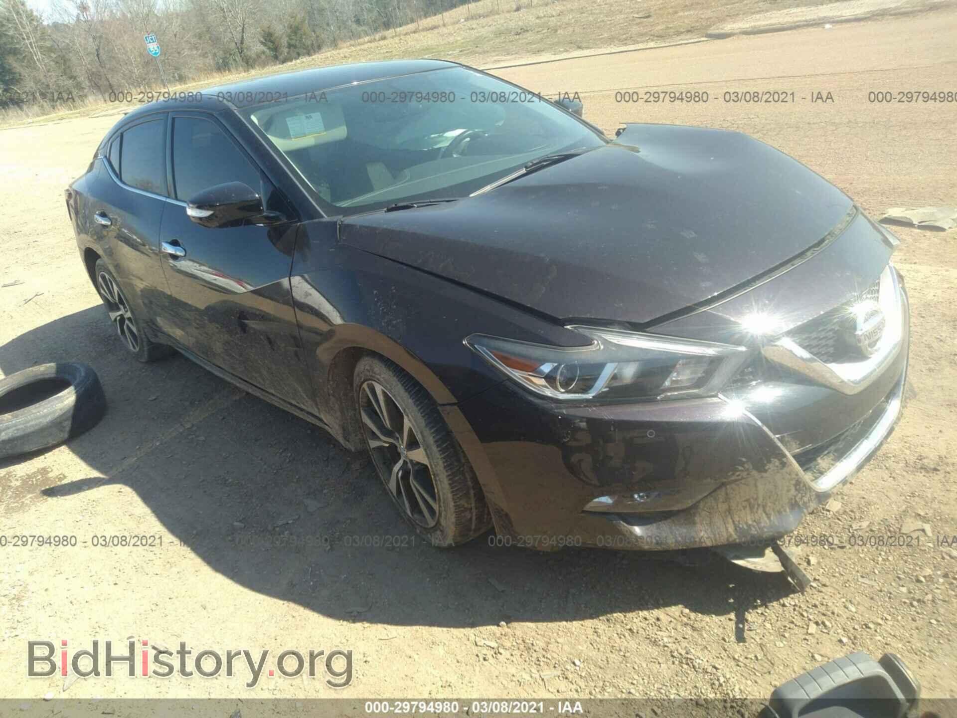 Фотография 1N4AA6AP1HC427977 - NISSAN MAXIMA 2017