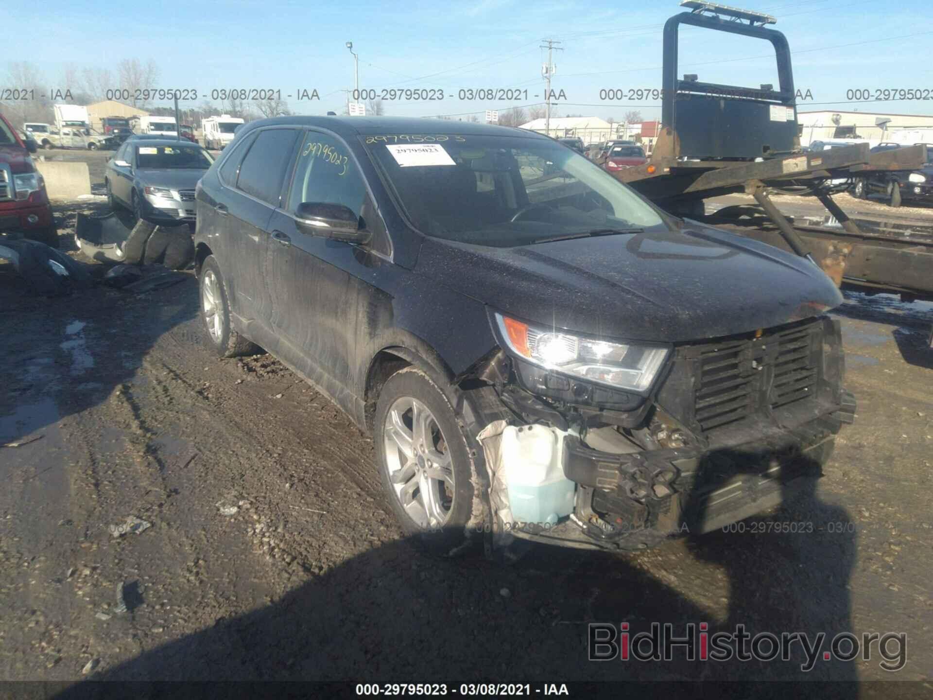 Photo 2FMTK4K99FBB48337 - FORD EDGE 2015