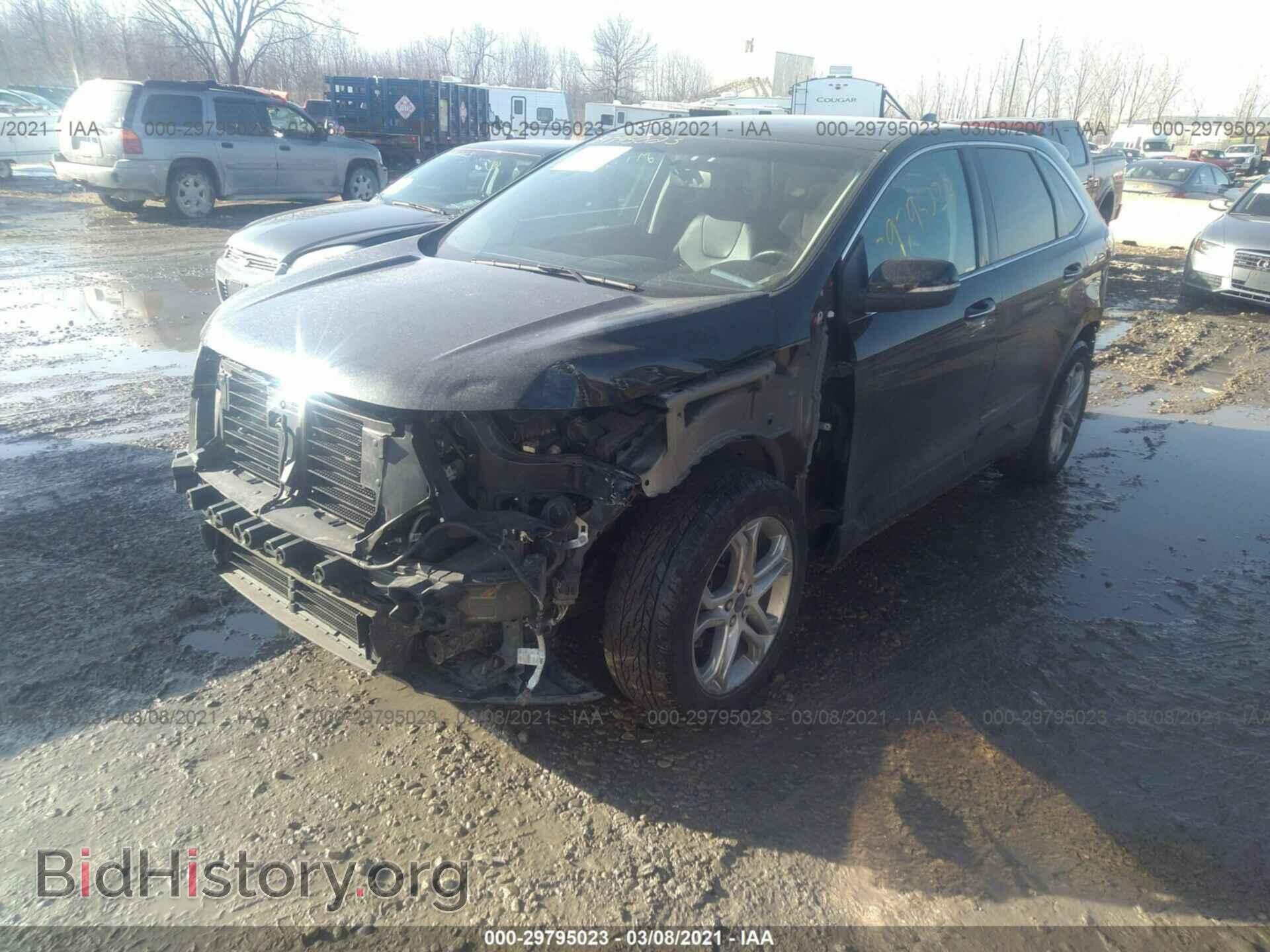 2015 FORD EDGE - VIN: 2FMTK4K99FBB48337 - Photo 2