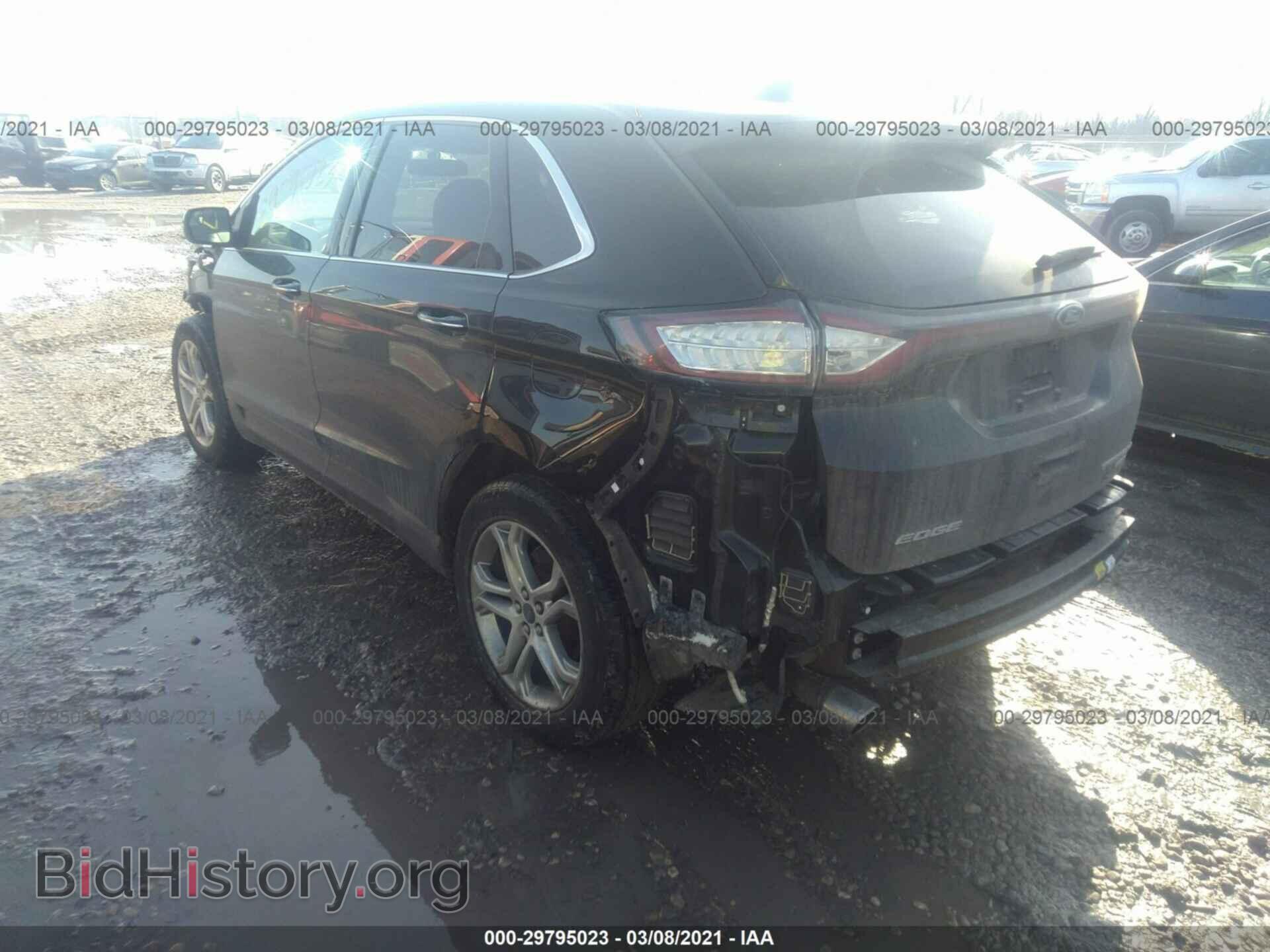 2015 FORD EDGE - VIN: 2FMTK4K99FBB48337 - Photo 3