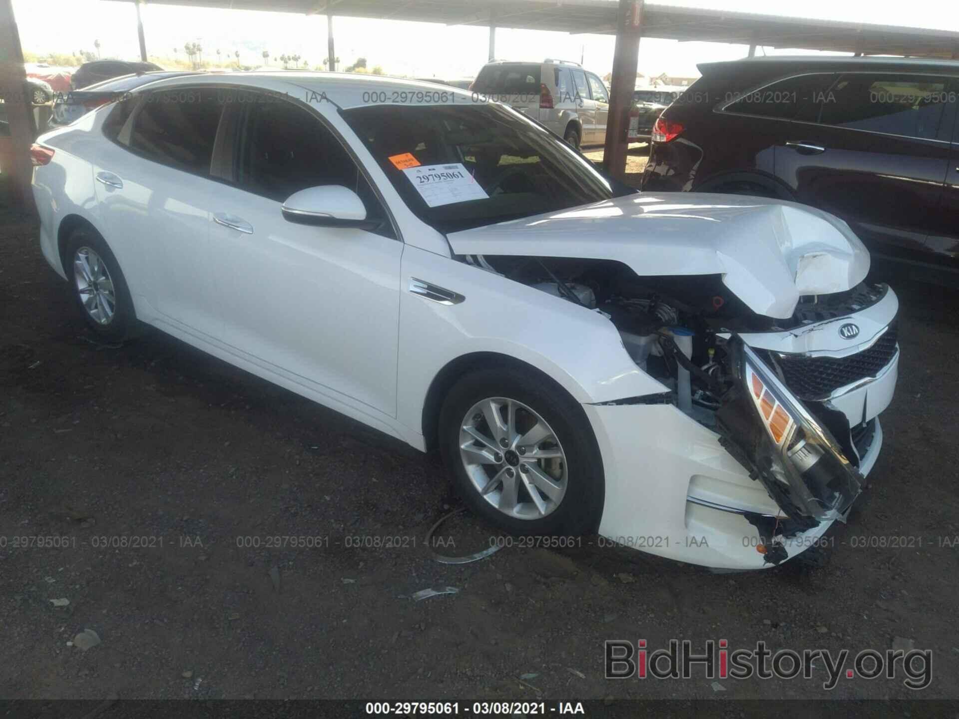 Photo 5XXGT4L33GG047602 - KIA OPTIMA 2016