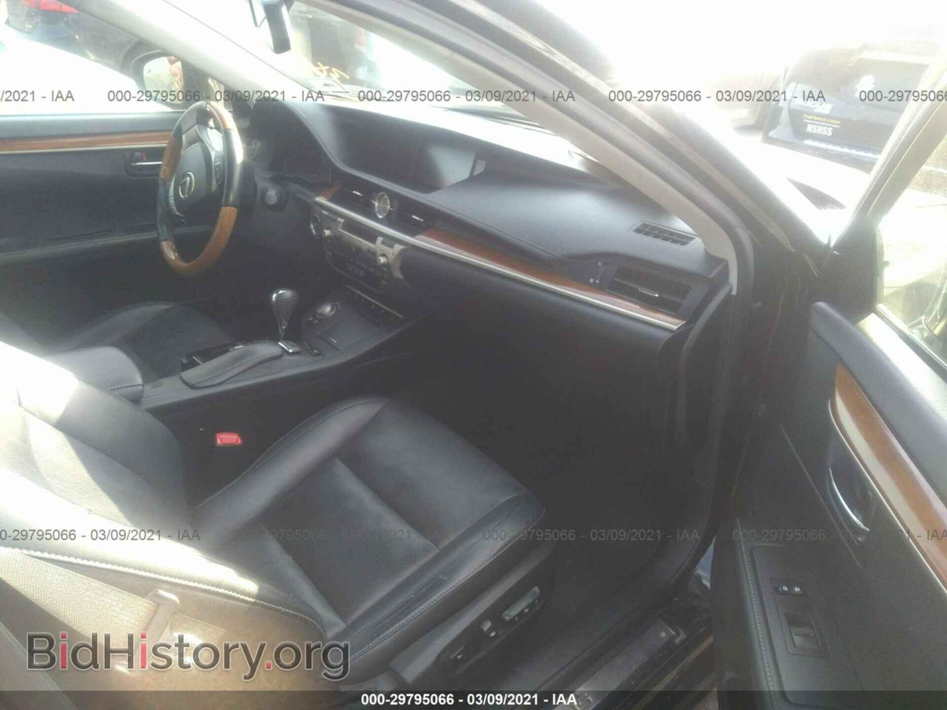 2013 LEXUS ES 300H - VIN: JTHBW1GG2D2000753 - Фото 5