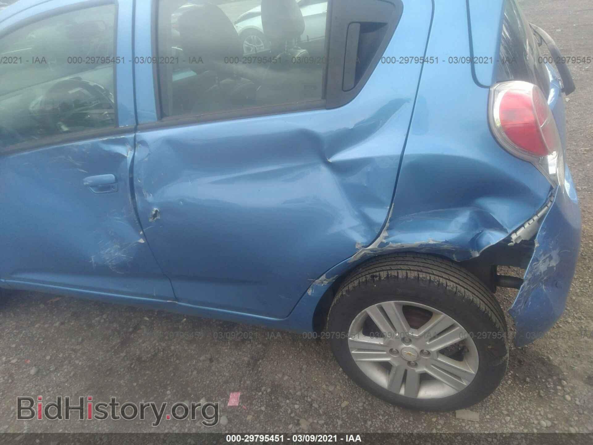 2013 CHEVROLET SPARK - VIN: KL8CD6S91DC584096 - Фото 6