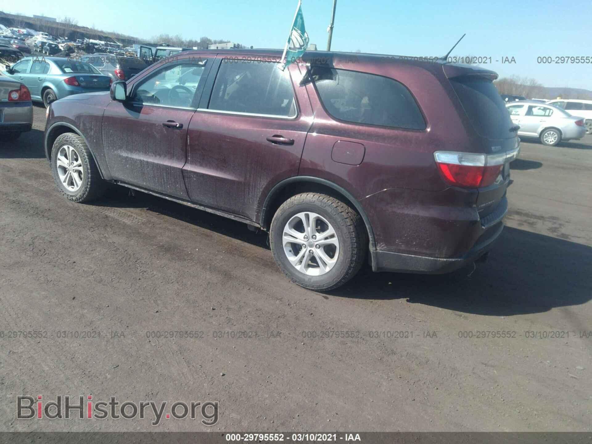 2012 DODGE DURANGO - VIN: 1C4RDJAG0CC147077 - Фото 3