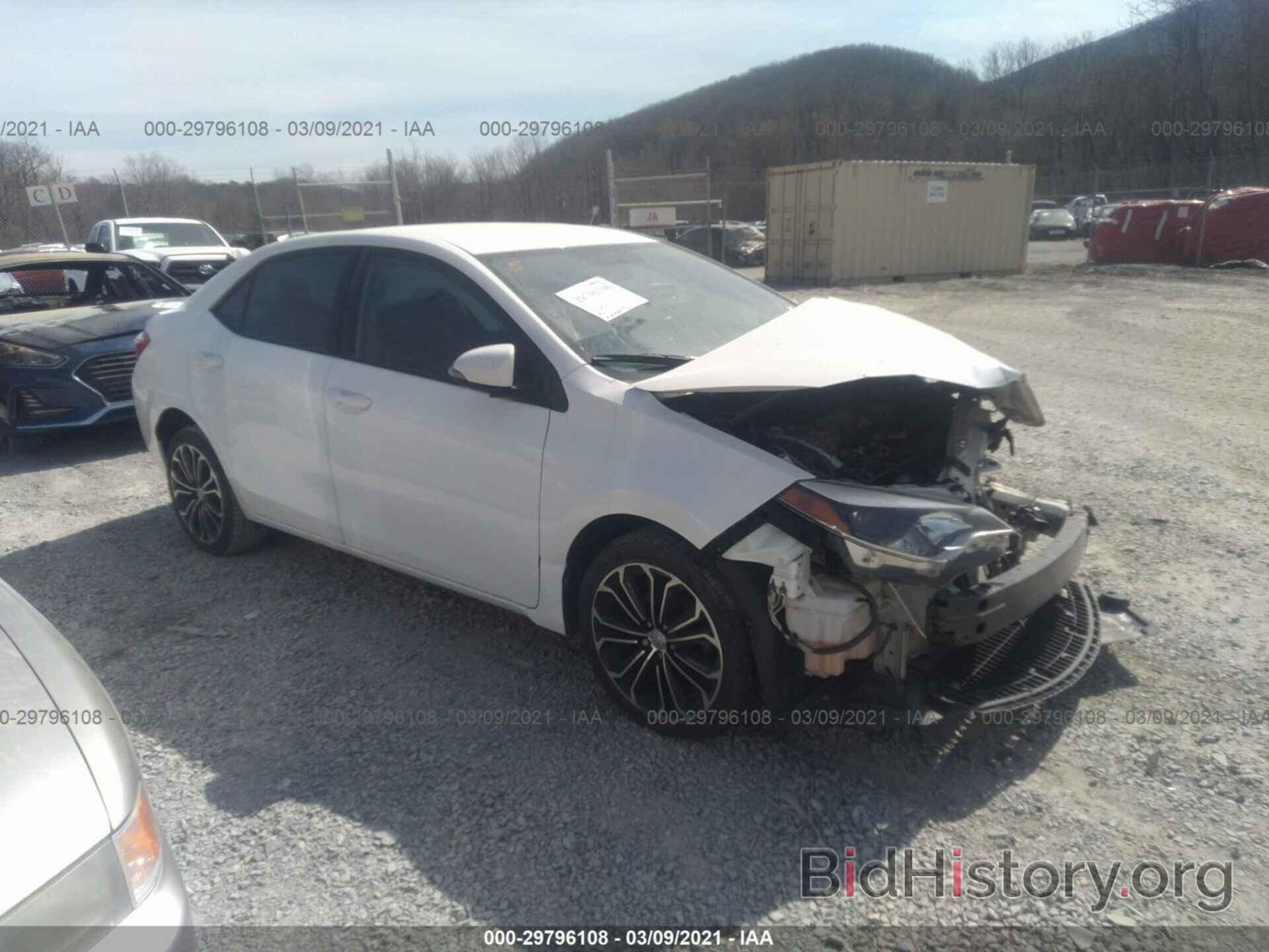 Photo 5YFBURHE2GP503689 - TOYOTA COROLLA 2016