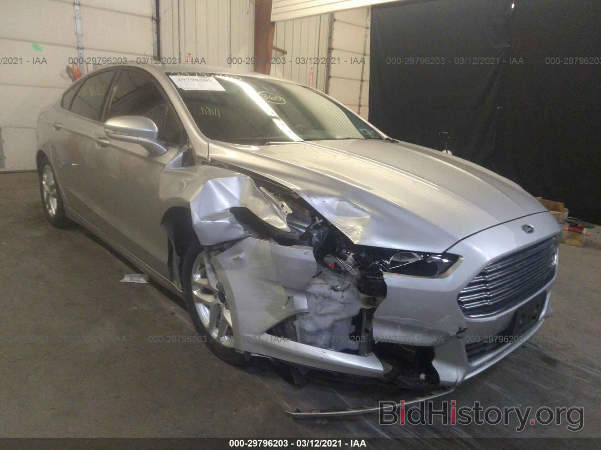 Photo 3FA6P0H74GR373503 - FORD FUSION 2016