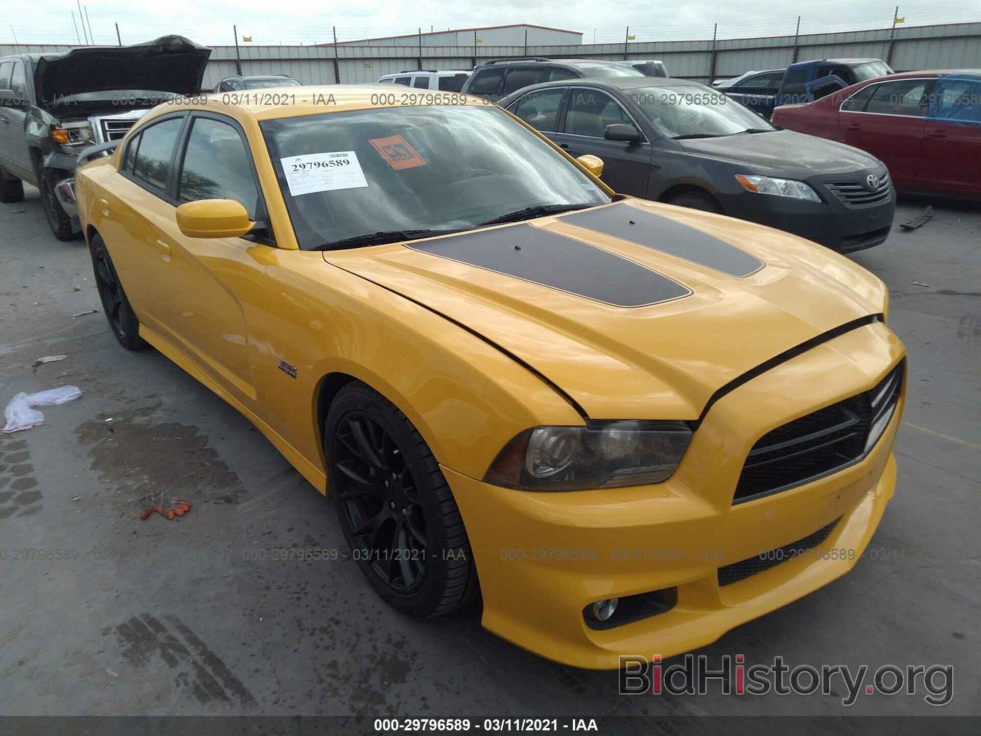 Photo 2C3CDXGJ7CH259954 - DODGE CHARGER 2012