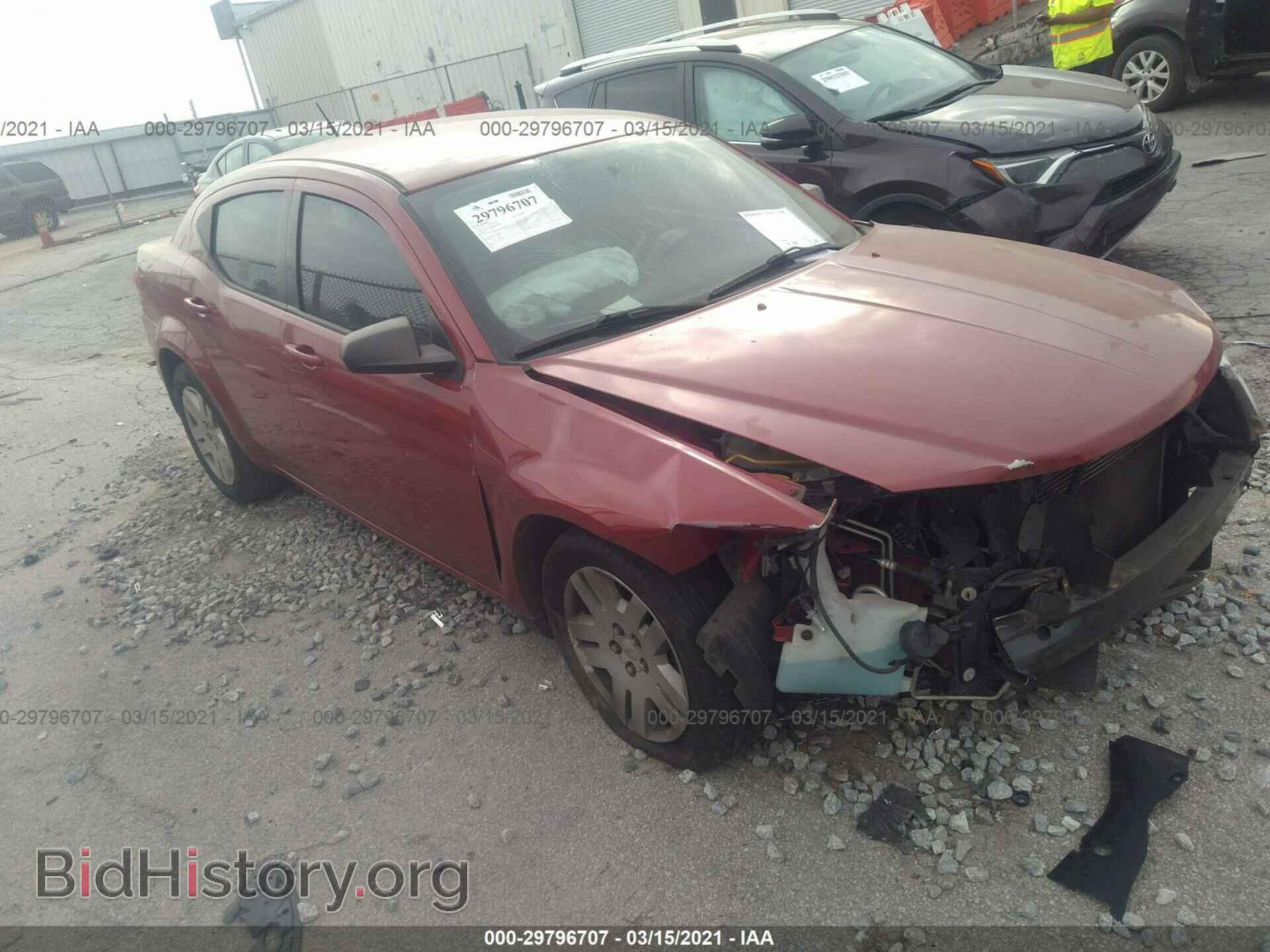 Photo 1C3CDZAB2EN145996 - DODGE AVENGER 2014