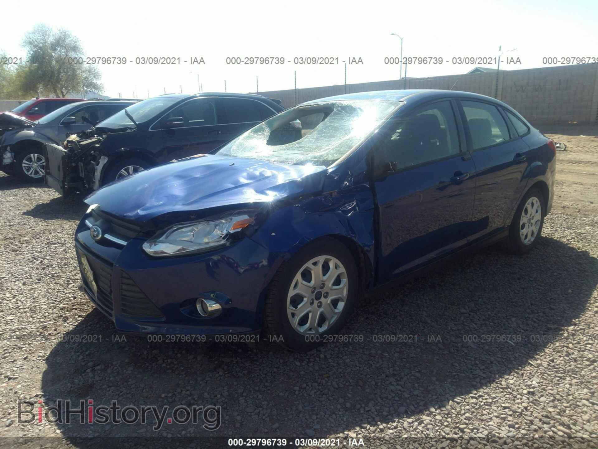 2012 FORD FOCUS - VIN: 1FAHP3F23CL268543 - Photo 2
