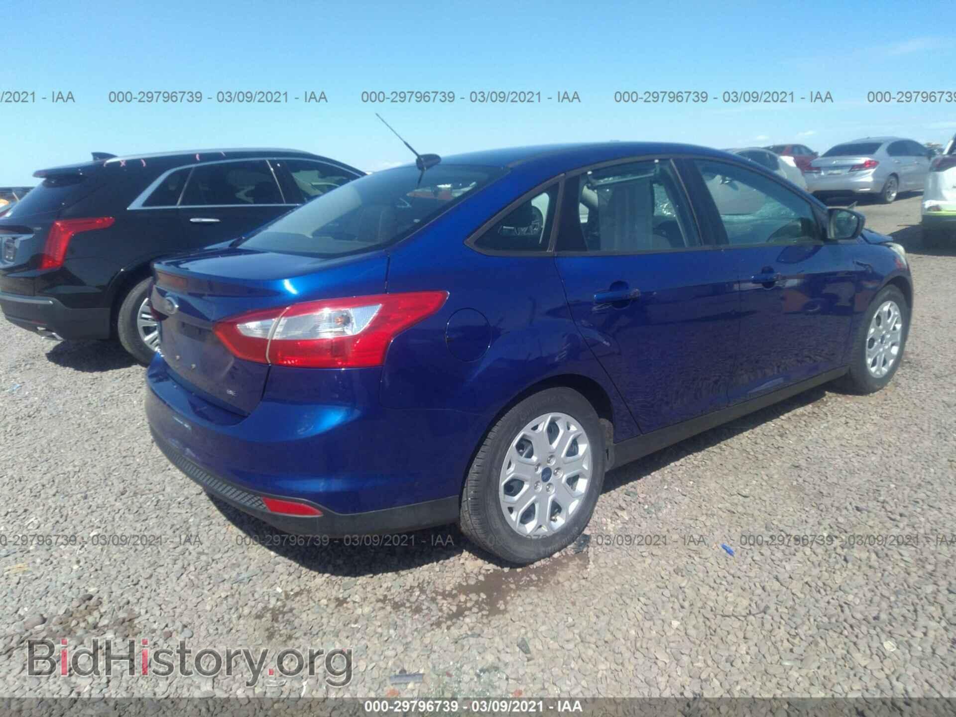 2012 FORD FOCUS - VIN: 1FAHP3F23CL268543 - Photo 4