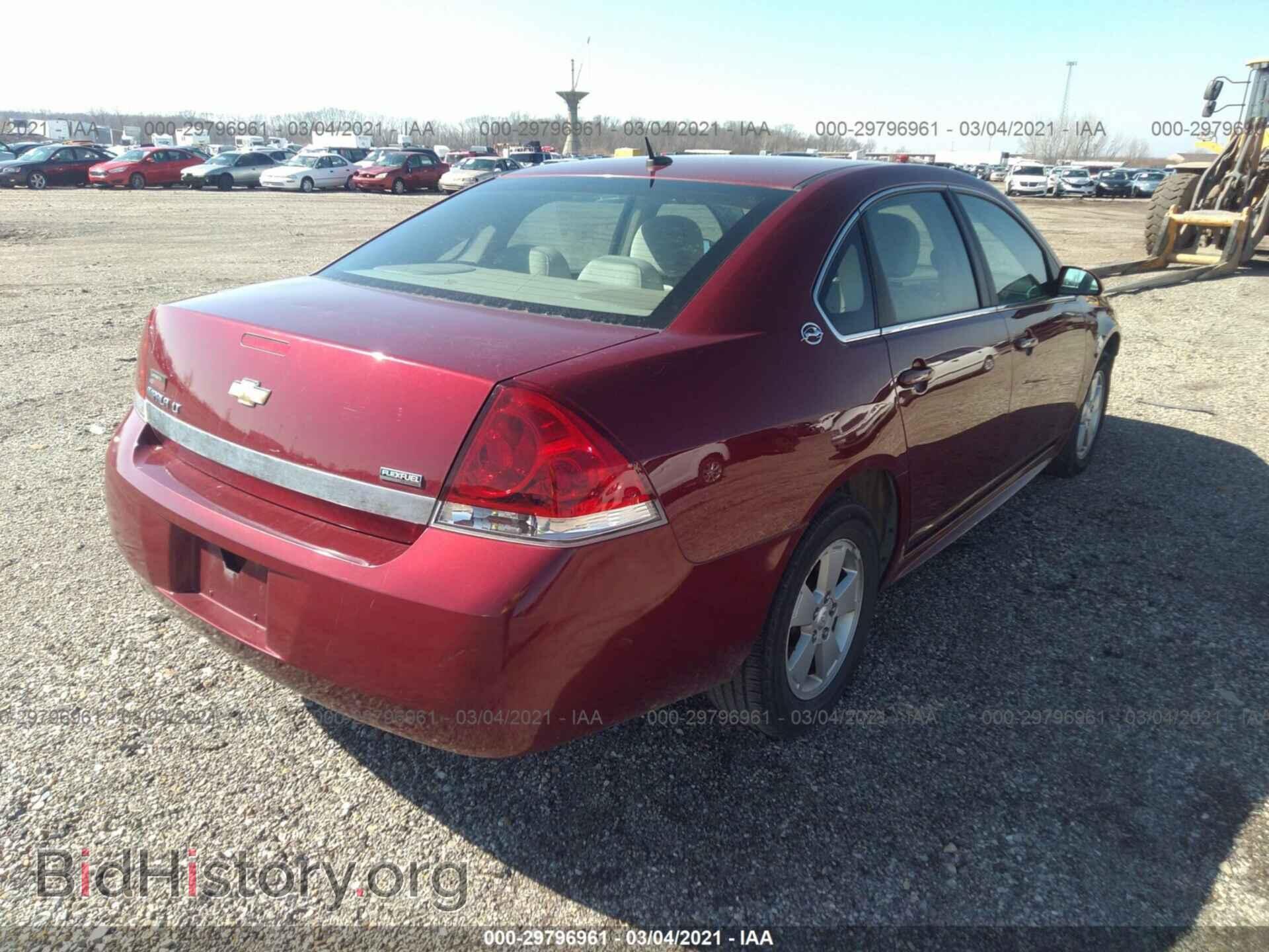 2009 CHEVROLET IMPALA - VIN: 2G1WT57K691270317 - Фото 4