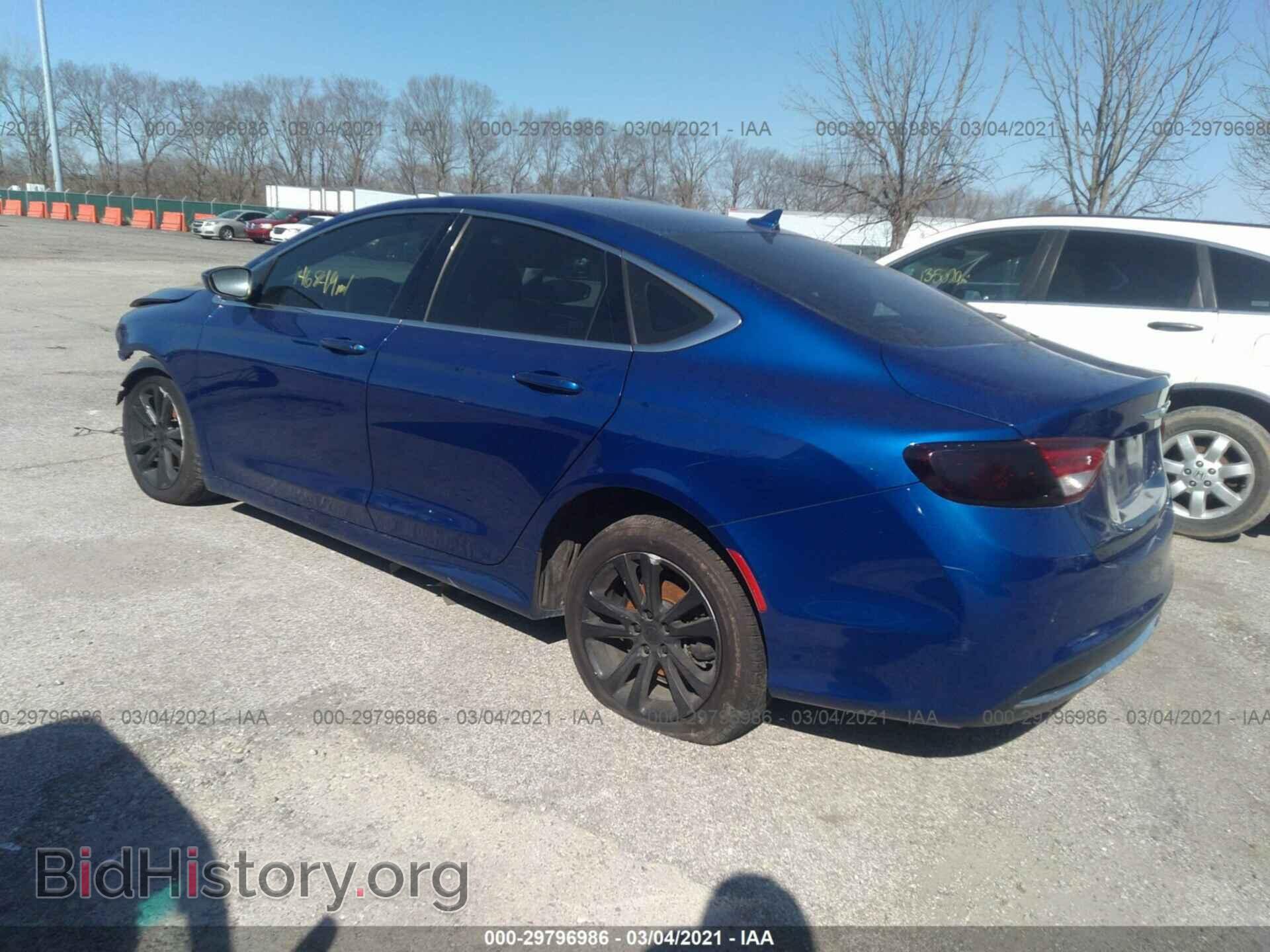 2016 CHRYSLER 200 - VIN: 1C3CCCAB1GN158127 - Фото 3