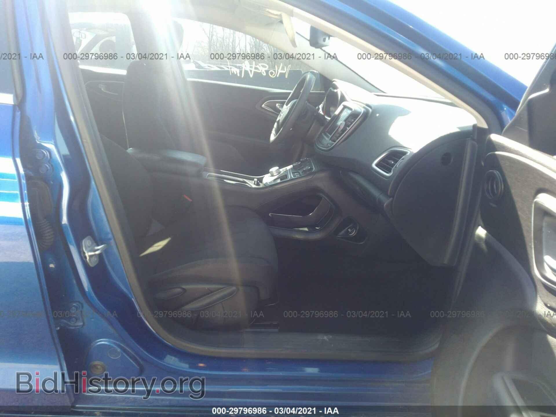 2016 CHRYSLER 200 - VIN: 1C3CCCAB1GN158127 - Фото 5