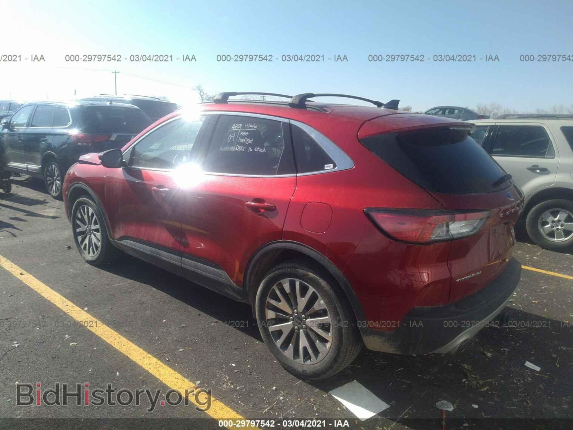 2020 FORD ESCAPE - VIN: 1FMCU9J9XLUA60024 - Photo 3