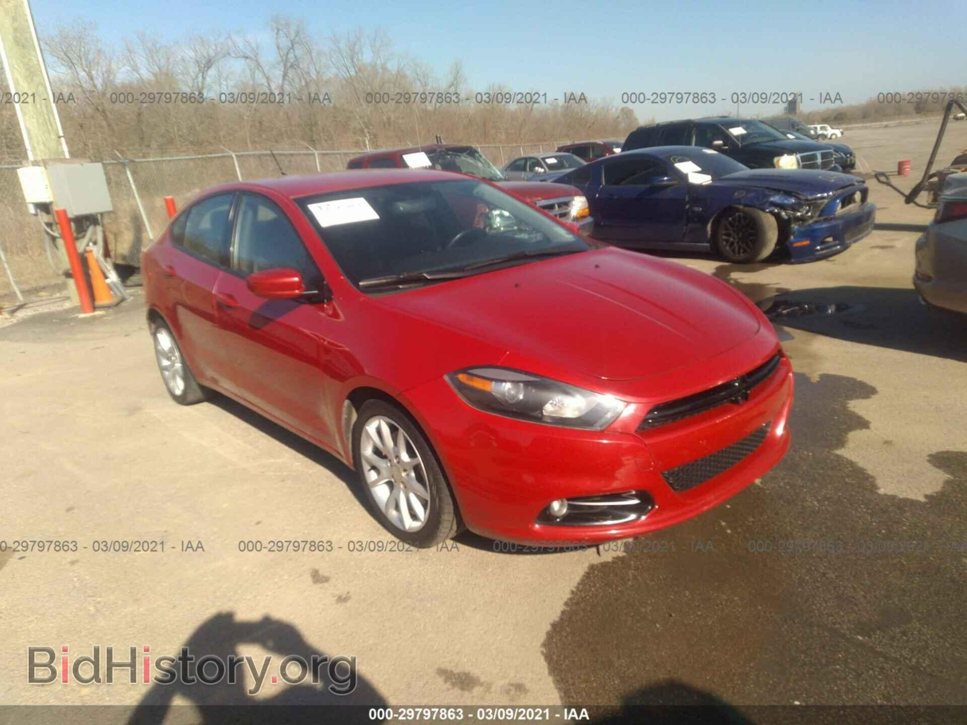 Photo 1C3CDFBA3DD290165 - DODGE DART 2013